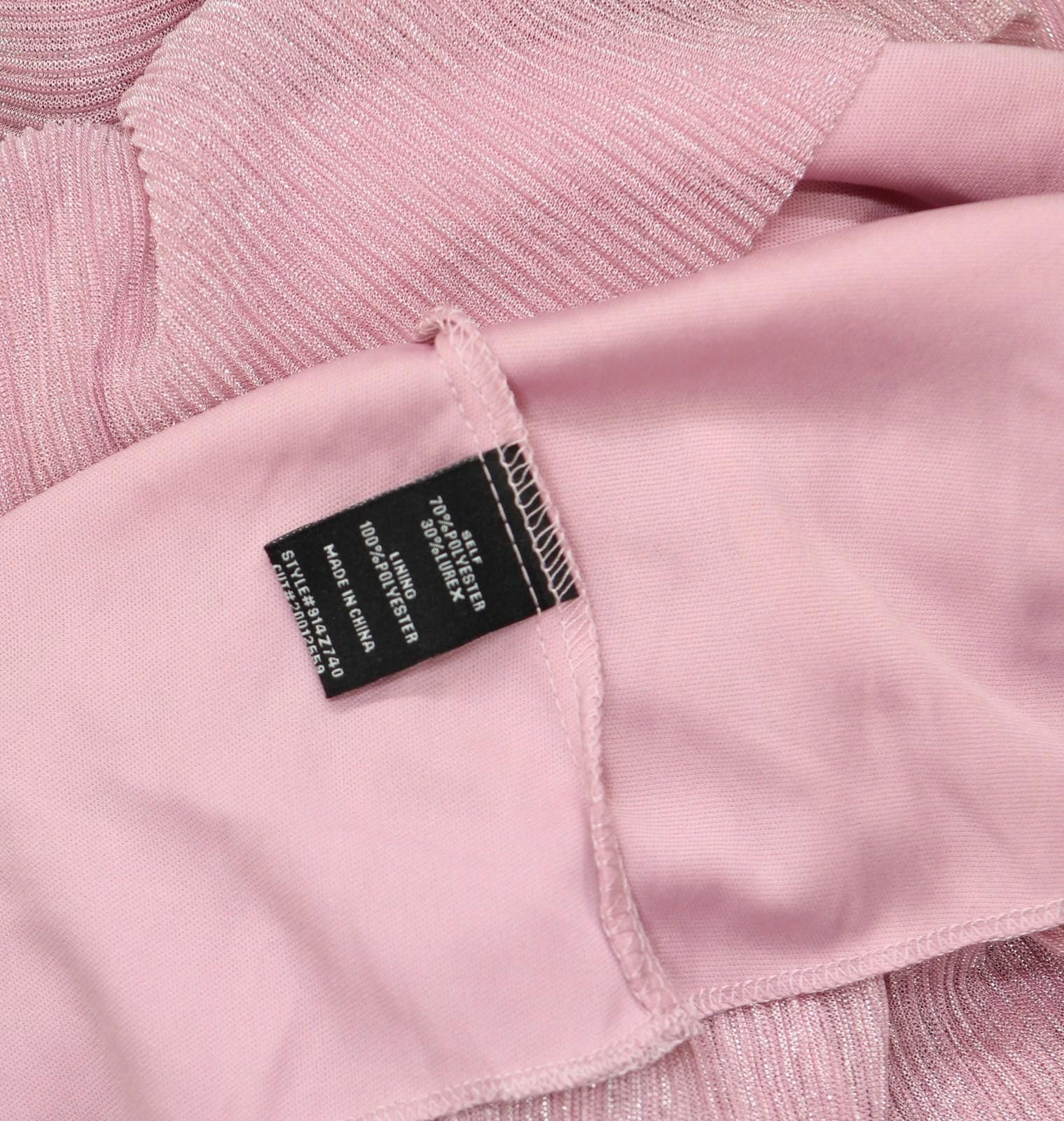 Other Nwt B. Darlin Ruffled Tiered Sheer Sleeved Dress Pink 5/6 Size M / US 6-8 / IT 42-44 - 5 Thumbnail