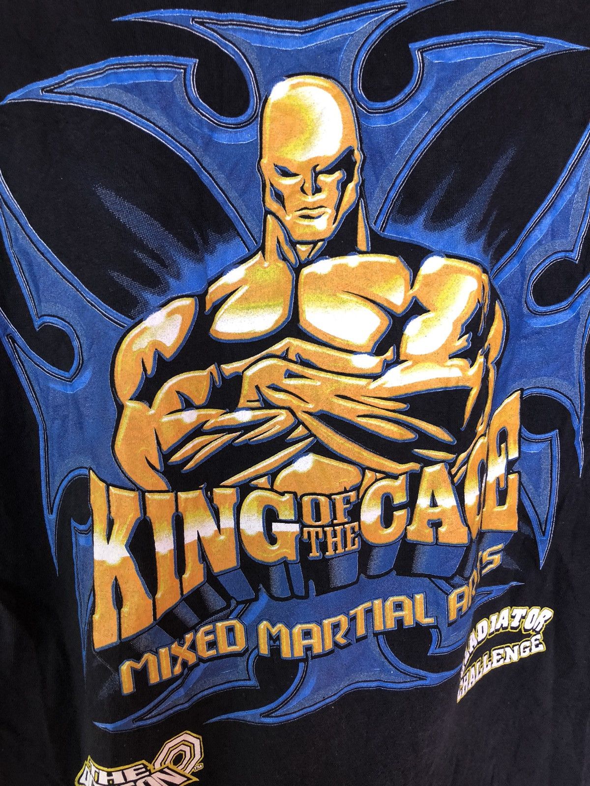 Vintage Vintage The Octagon King Of The Cage Shirt Tee Sleeve Size US L / EU 52-54 / 3 - 9 Thumbnail