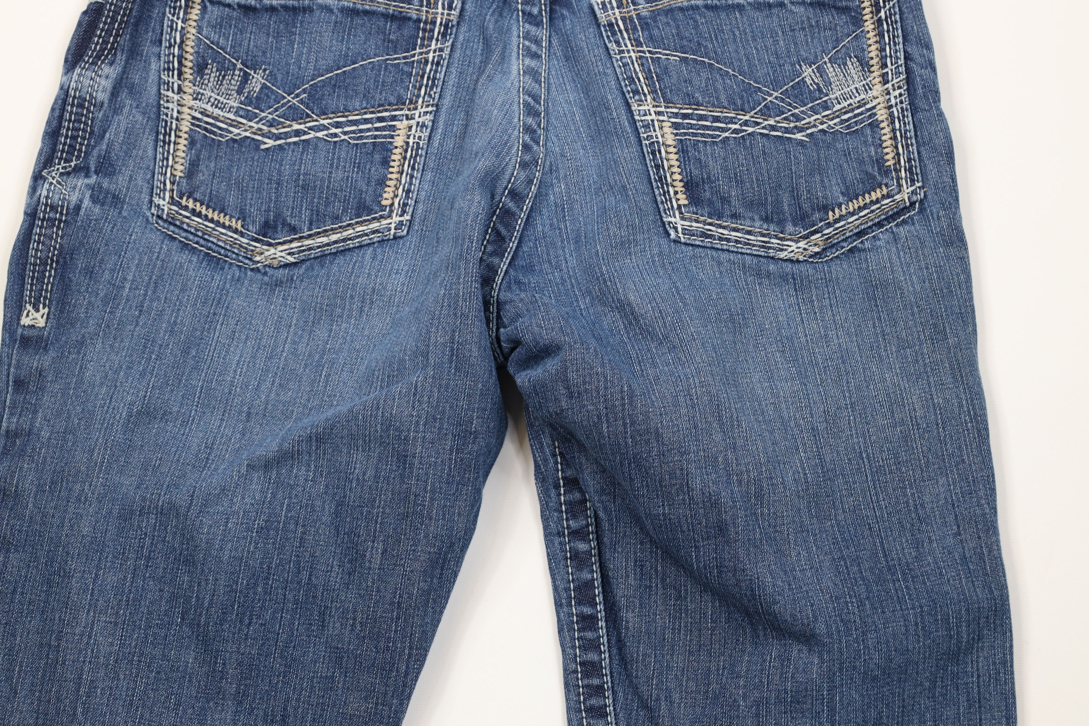Ariat Ariat FR M4 Relaxed Fit Bootcut Denim Jeans Blue Workwear Size US 32 / EU 48 - 14 Thumbnail