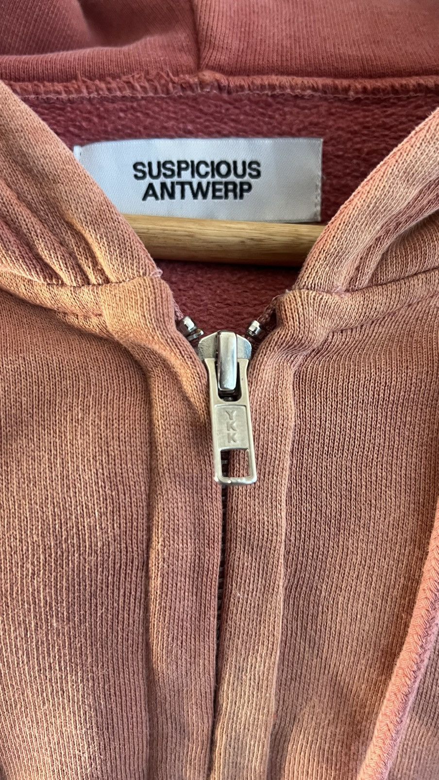 Suspicious Antwerp SUSPICIOUS ANTWERP ZIPPER HOODIE Size US XL / EU 56 / 4 - 3 Thumbnail