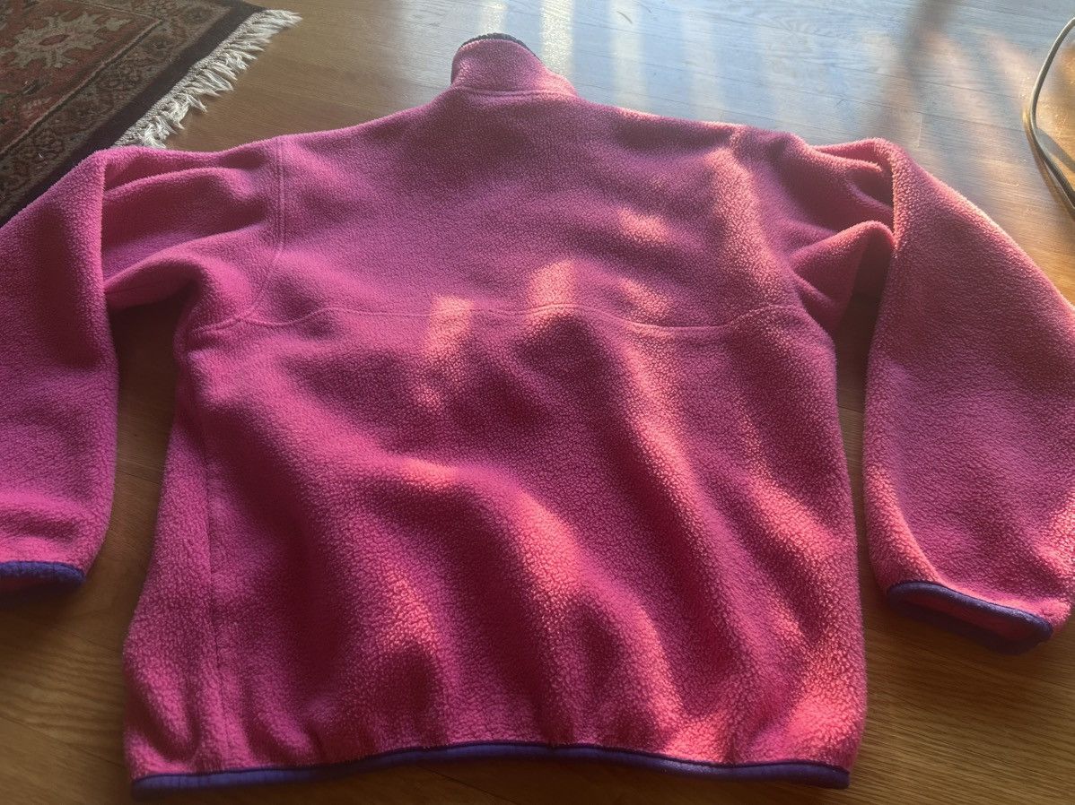 Patagonia Patagonia 1990 vintage synchilla snap t fleece medium pink Size US M / EU 48-50 / 2 - 9 Thumbnail