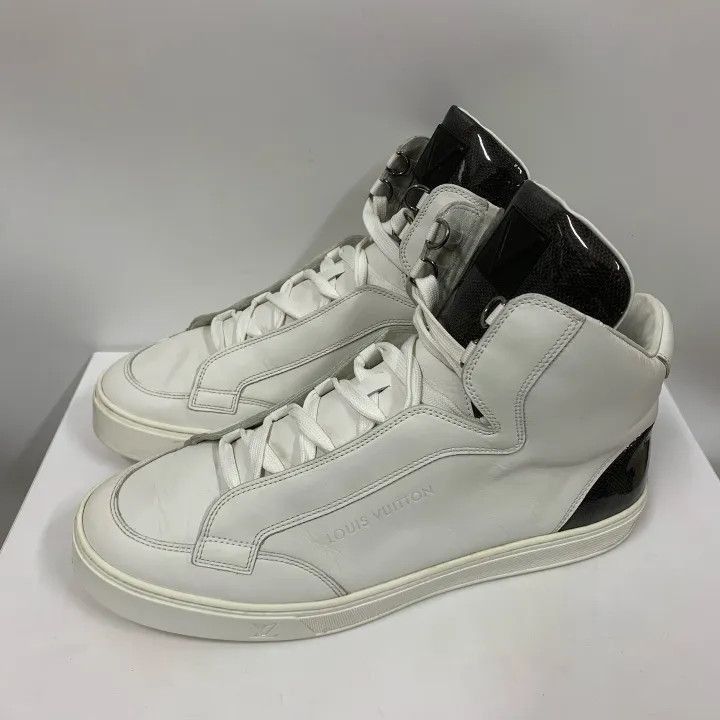 Louis Vuitton Louis Vuitton High-Top White Casual Sneakers -2508 Size US 8.5 / EU 41-42 - 1 Thumbnail