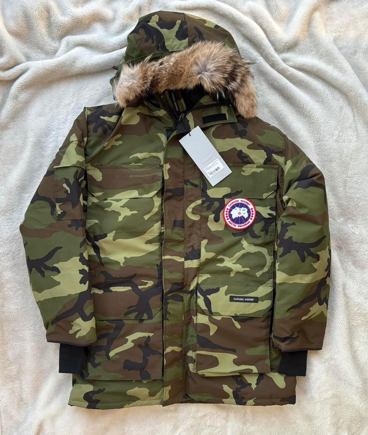 Canada goose expedition parka camo on sale