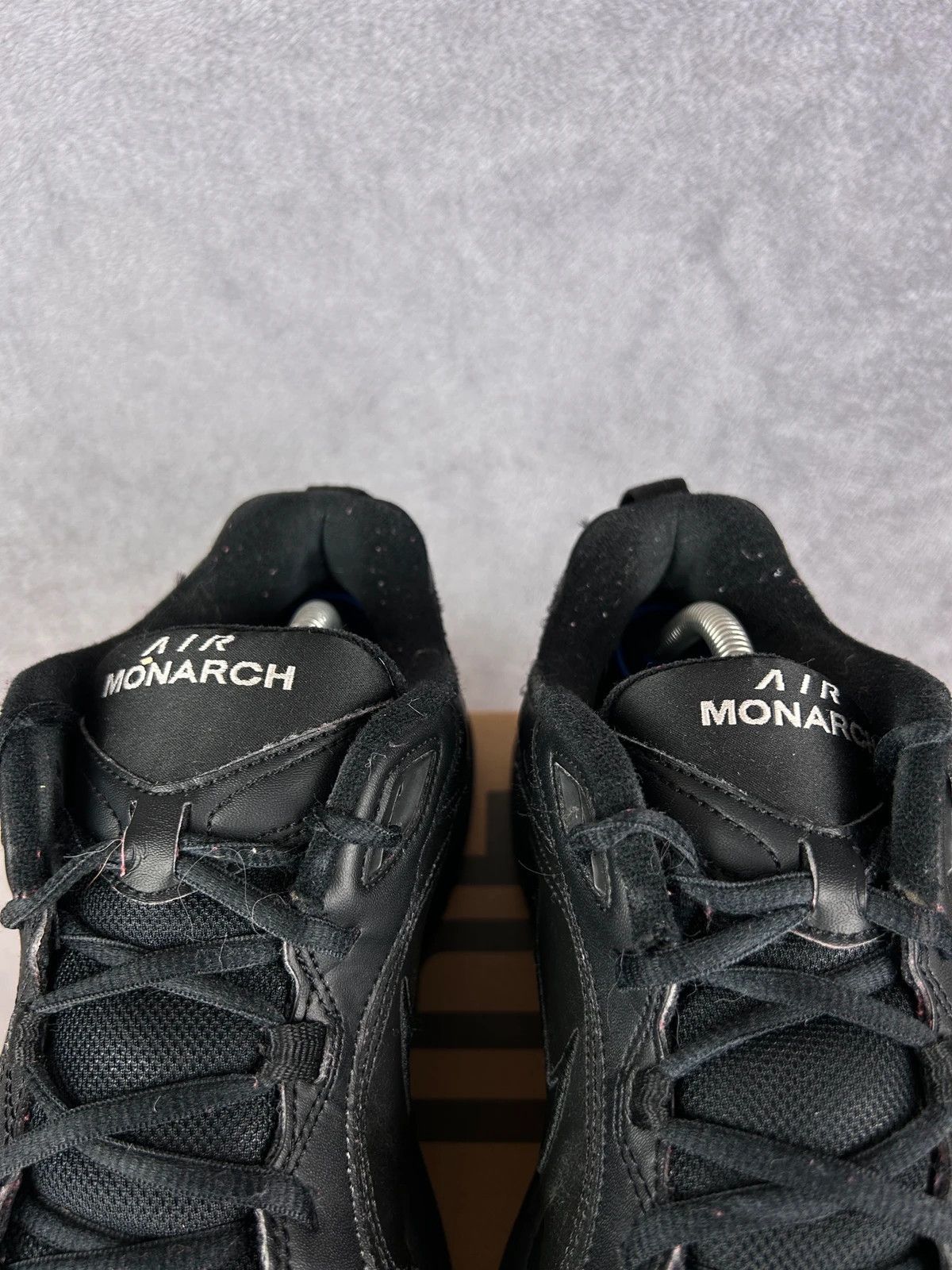 Nike Nike Air Monarch czarne tripple black Y2K sneakers Size US 11 / EU 44 - 7 Thumbnail