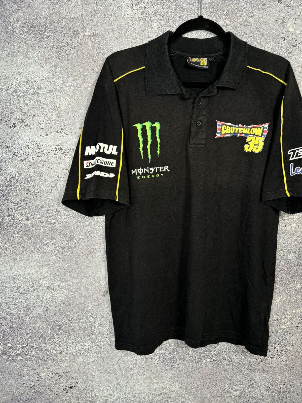 Vintage Cal Critchlow 35 Signed Official Merchandise Racing Polo Size US L / EU 52-54 / 3 - 4 Thumbnail