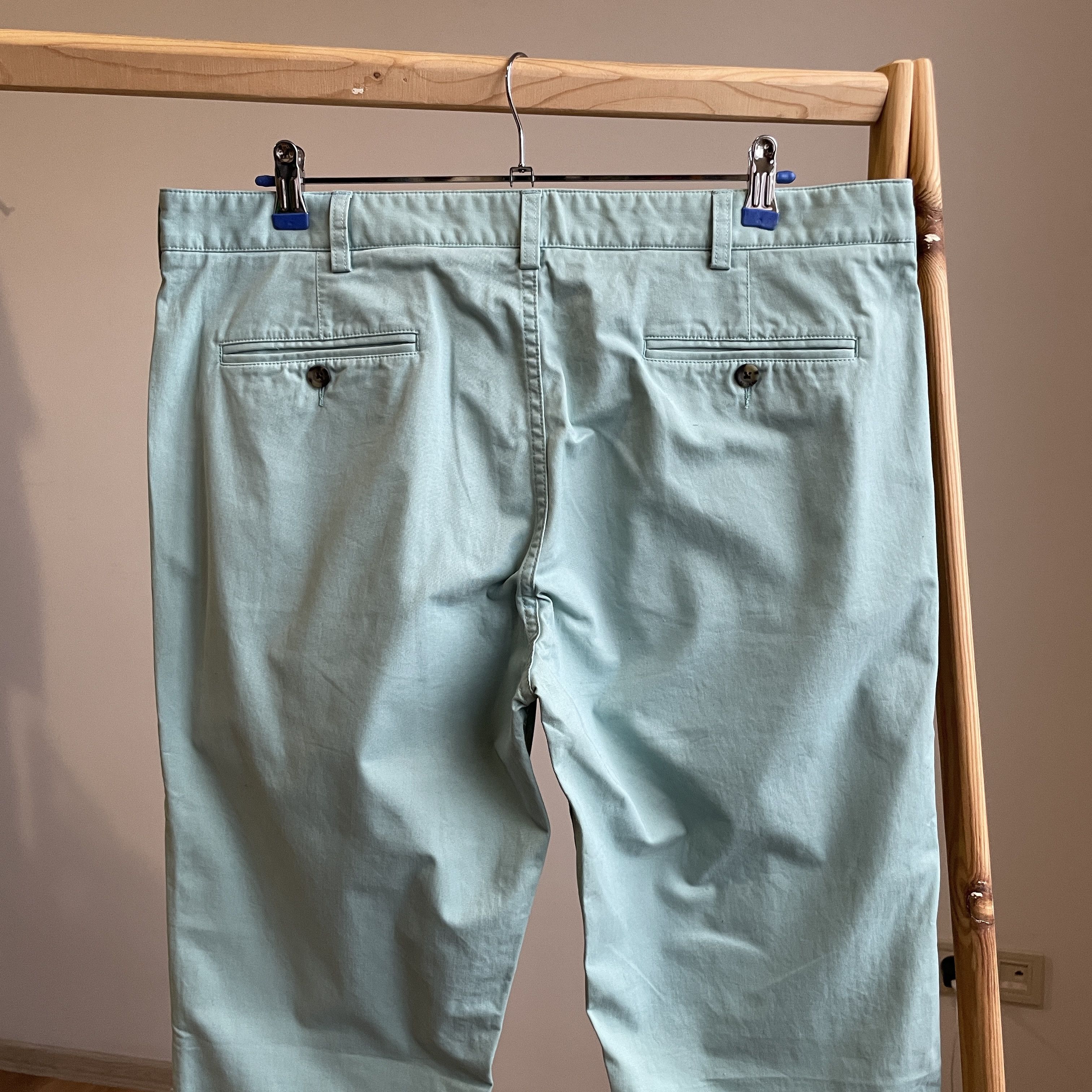SPOKE BNWT Spoke Buld B Turquoise Chino Trousers Size 37x34 Size US 37 - 4 Thumbnail