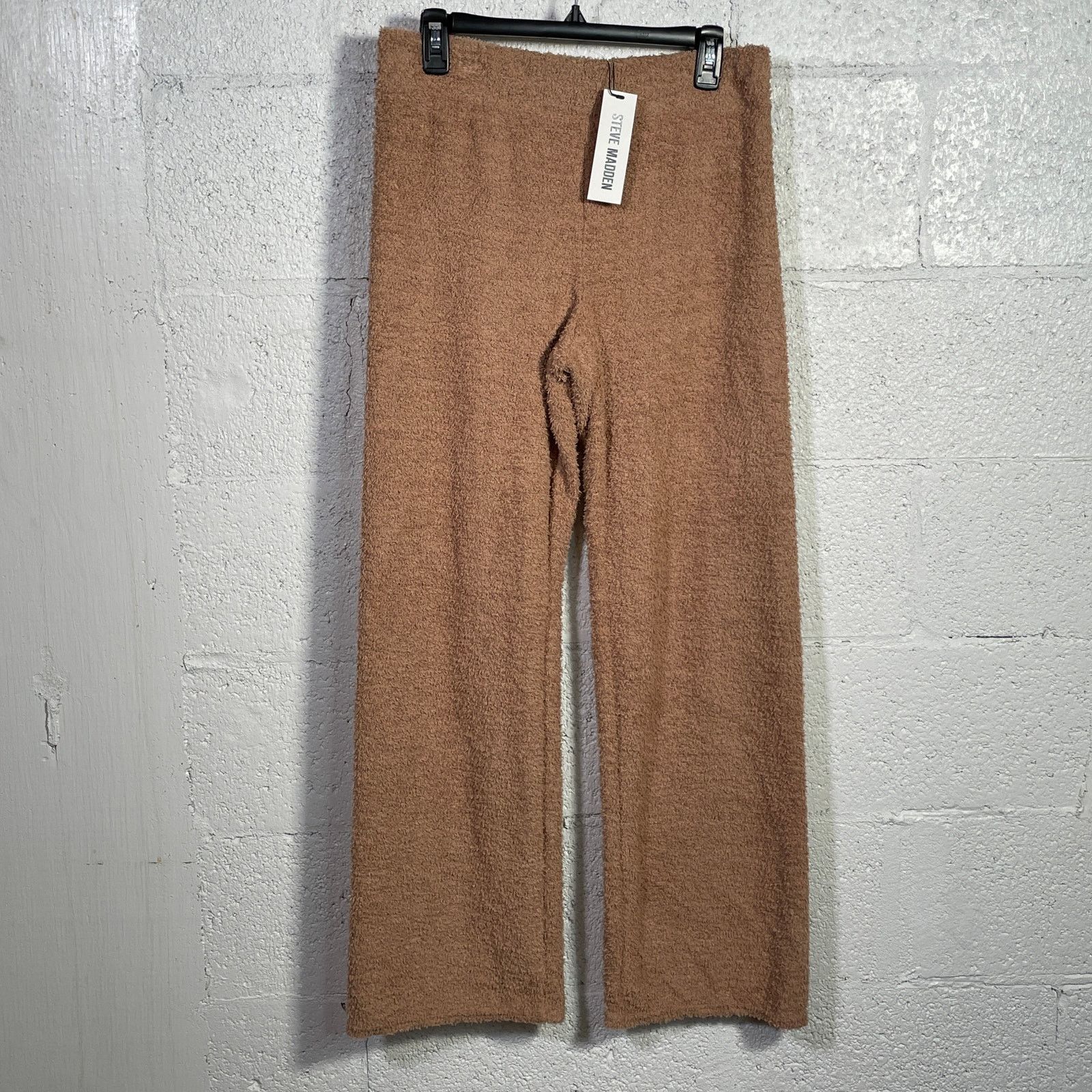 Steve Madden Steve Madden Women's Wide-Leg Chenille Sleep Pants praline M Size 30" / US 8 / IT 44 - 1 Thumbnail
