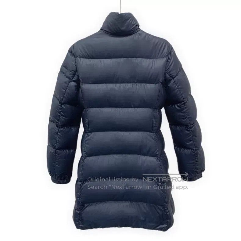 Prada Prada Dark blue triangle stand-up collar zipper long-sleev Size XS / US 0-2 / IT 36-38 - 2 Thumbnail