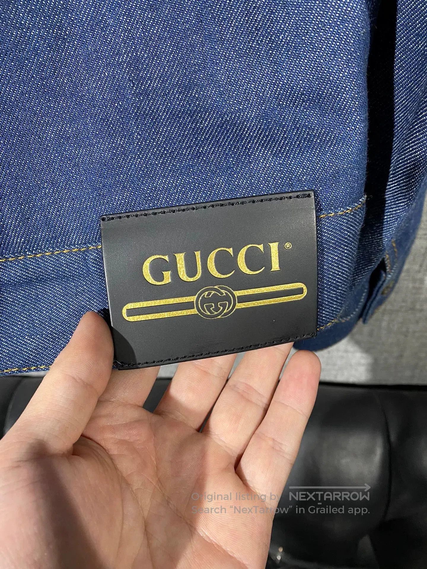 Gucci gucci men's denim jacket with tags. Size US L / EU 52-54 / 3 - 4 Thumbnail