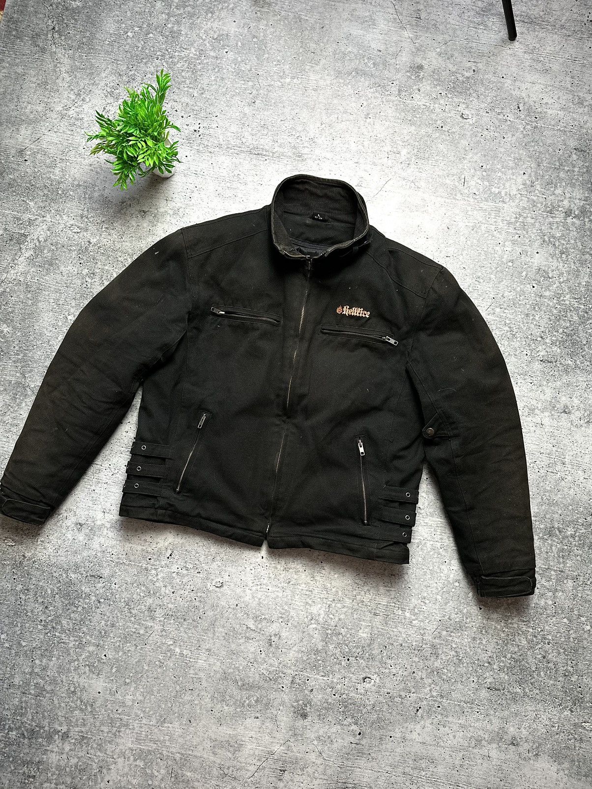 Harley Davidson × Vintage Vintage Harley Davidson USA Motorcycle Moto Jacket Size US L / EU 52-54 / 3 - 3 Thumbnail