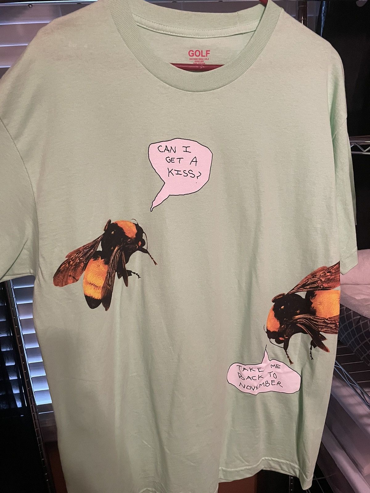 Golf Wang Golf Wang Flower Boy Can I Get a Kiss T shirt Grailed