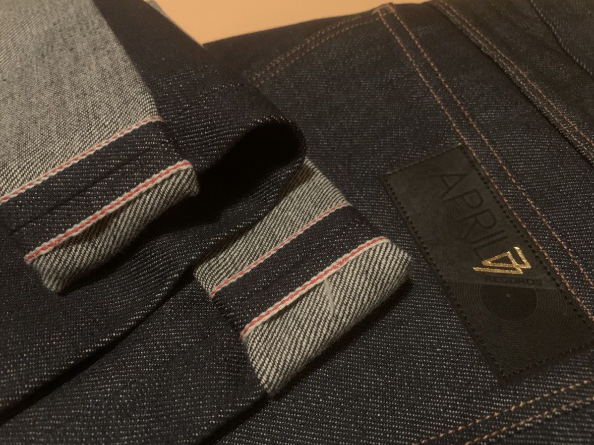 April 77 “RARE” selvedge jeans model Nation 35/34 Size US 35 - 7 Thumbnail