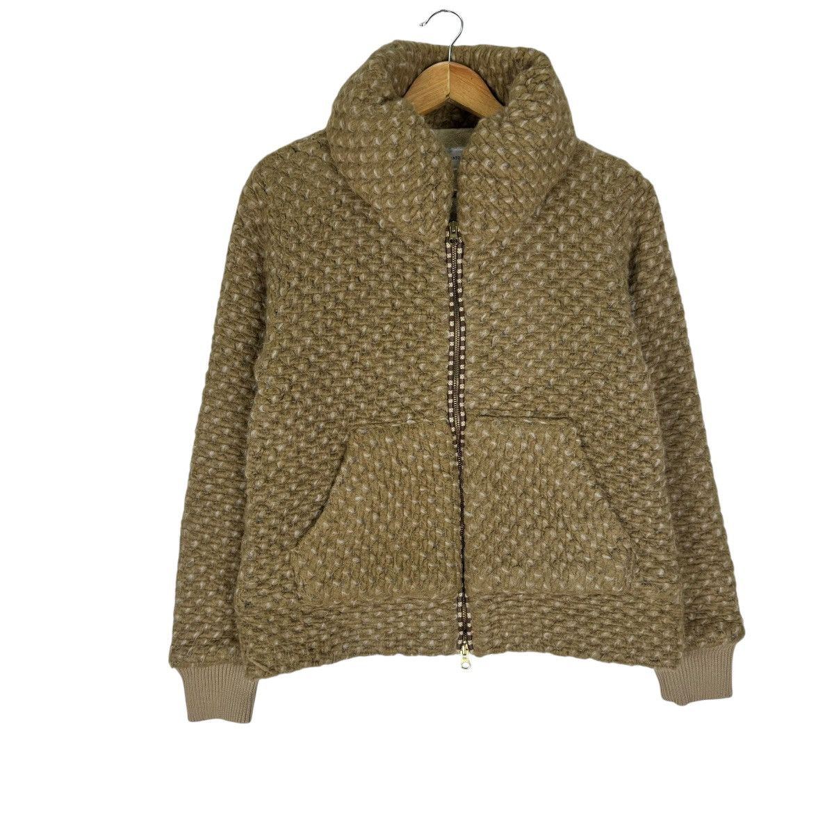 Tsumori Chisato ☀️TSUMORI CHISATO DEEP PILE ZIPPER SWEATER Size M / US 6-8 / IT 42-44 - 5 Thumbnail