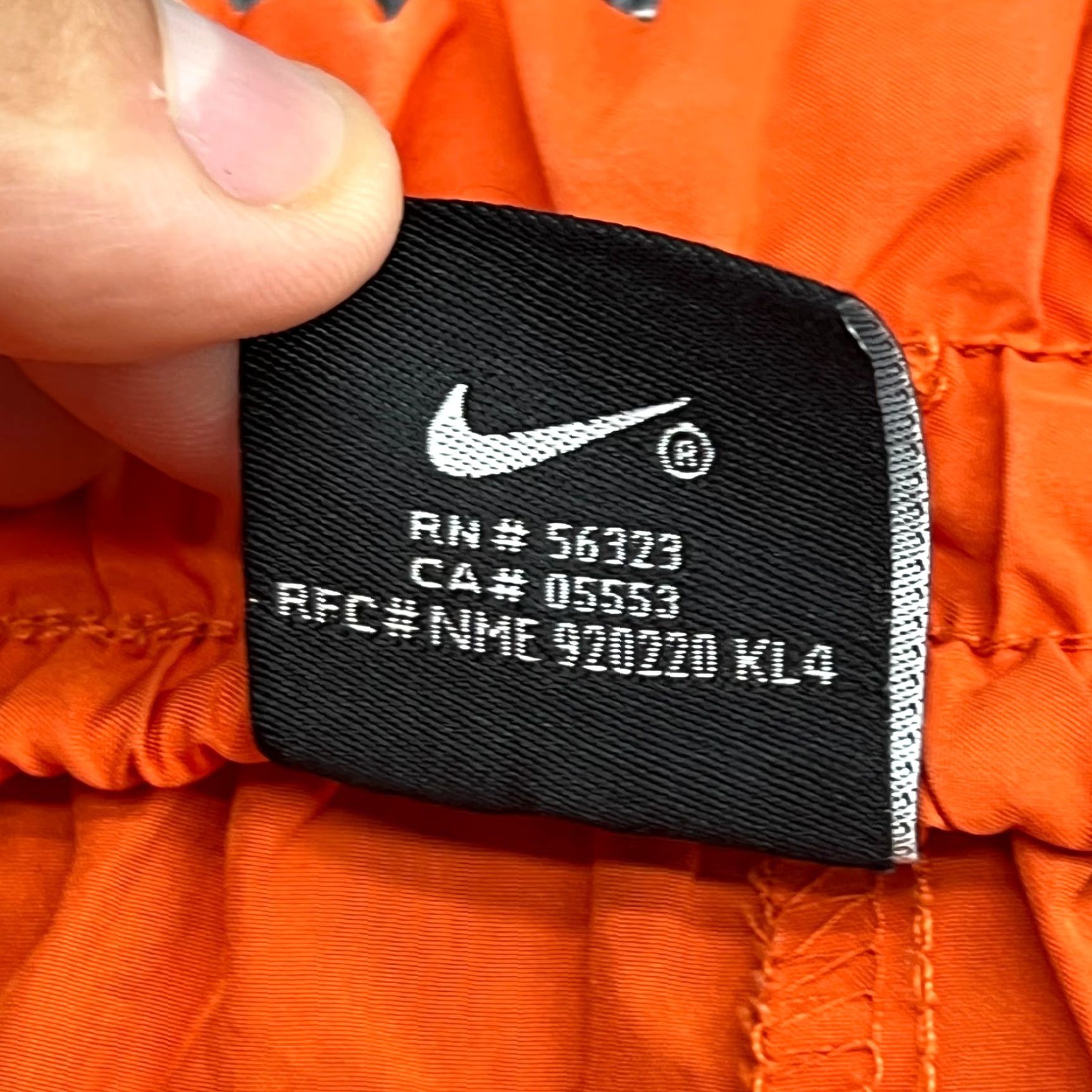 Nike Nike Agassi Mens Tennis Shorts L Orange Vintage Swoosh Athletic VTG Y2K Size US 33 - 6 Thumbnail
