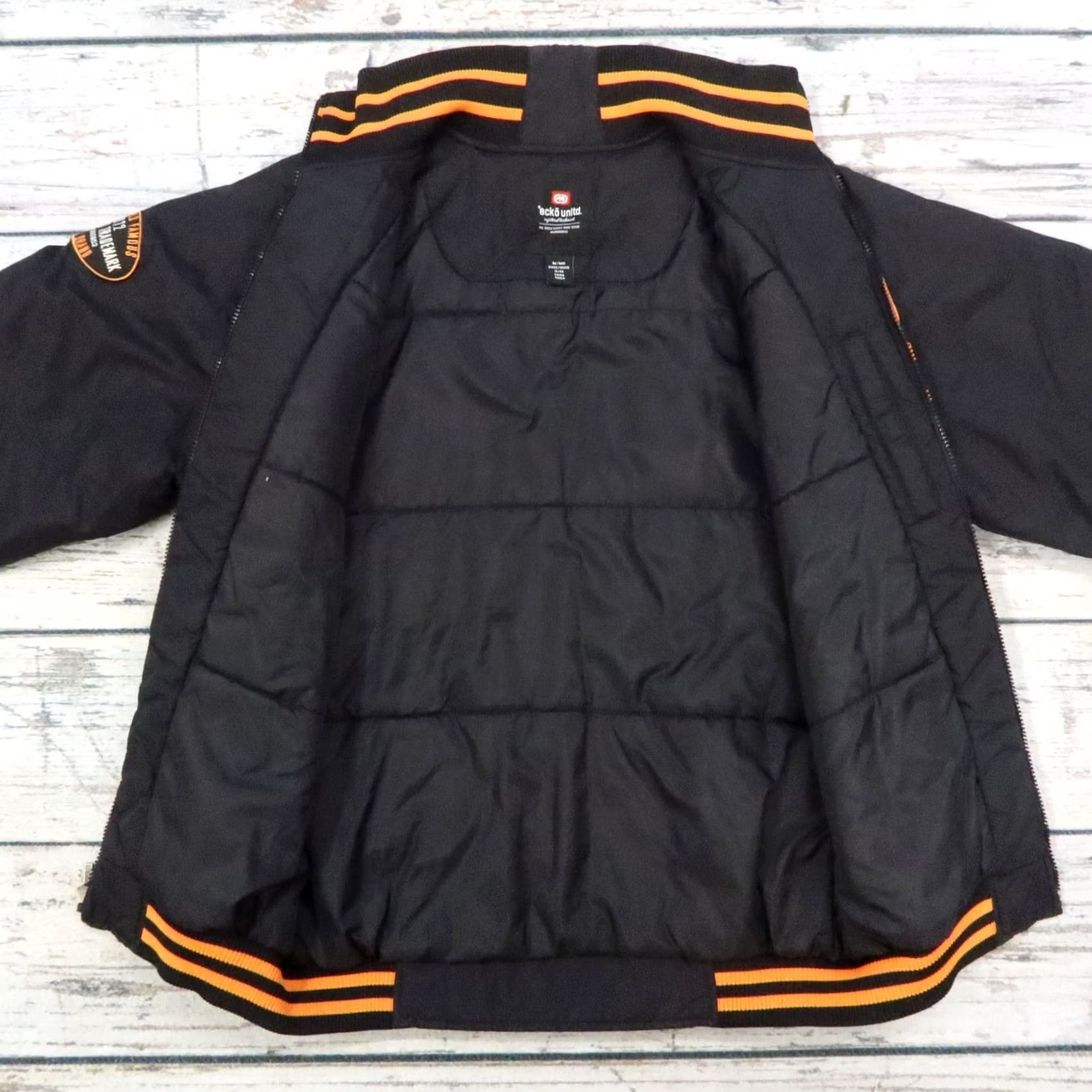 Ecko Unltd. VINTAGE Ecko Unltd Bomber Jacket Mens M Black Size US M / EU 48-50 / 2 - 7 Thumbnail