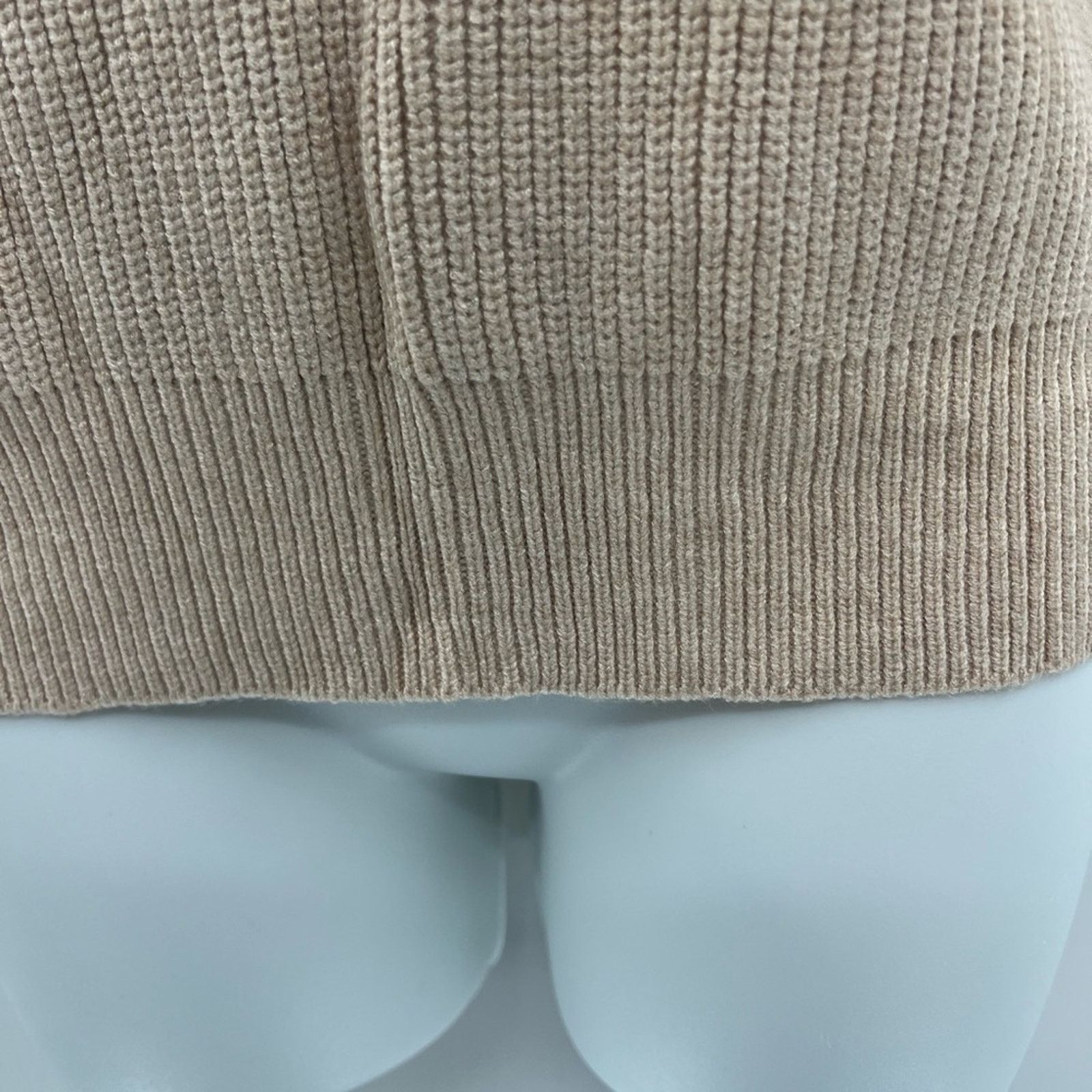 & Other Stories Sleeveless Tan Turtleneck Sweater (XS) NWOT Size XS / US 0-2 / IT 36-38 - 4 Thumbnail