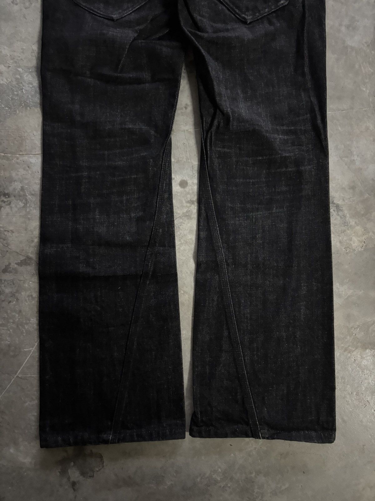 Tornado Mart FLARE NICOLE CLUB FOR MEN SNAKE SKIN POCKET TWIST BOOTCUT Size US 32 / EU 48 - 19 Thumbnail