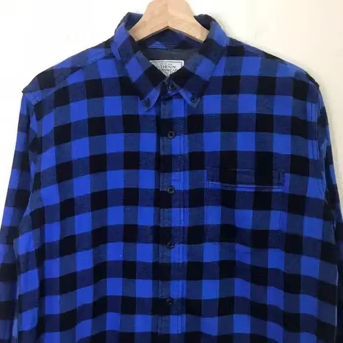 Flannel Japanese Brand Topvalu Plaid Tartan Flannel Shirt Size US M / EU 48-50 / 2 - 3 Thumbnail
