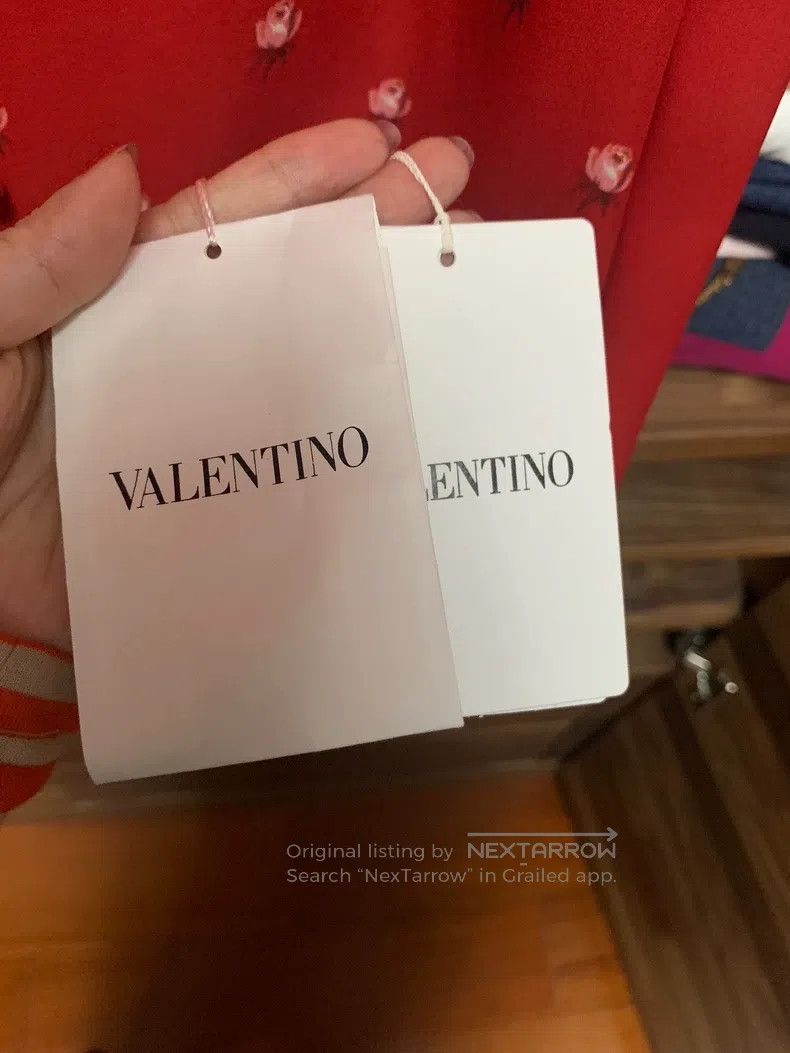 Valentino Valentino The main line is three-dimensional printing of m Size M / US 6-8 / IT 42-44 - 5 Thumbnail