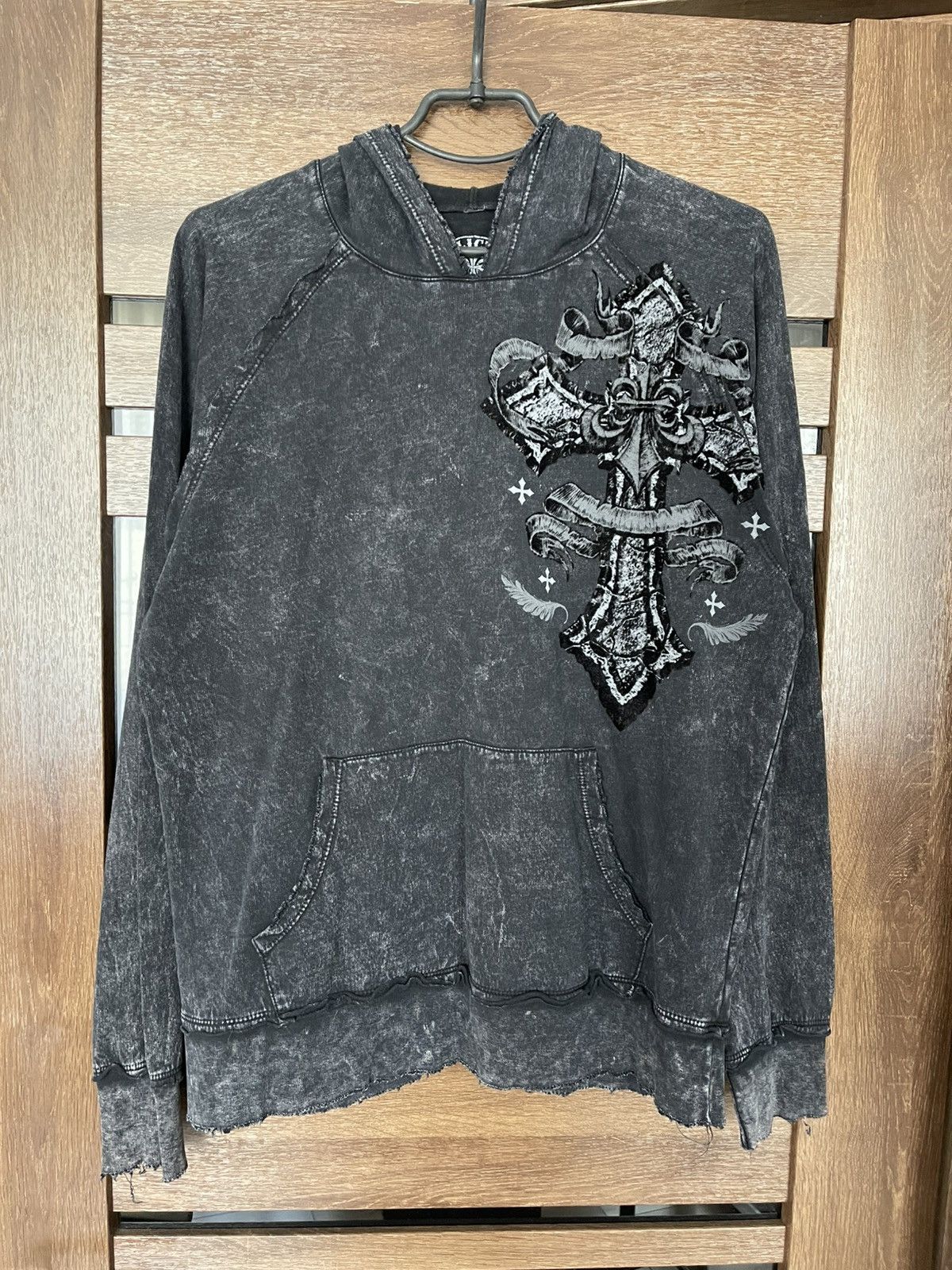 Affliction Affliction Live Fast Vintage Hoodie Pullover Y2K Logo Size US M / EU 48-50 / 2 - 6 Thumbnail