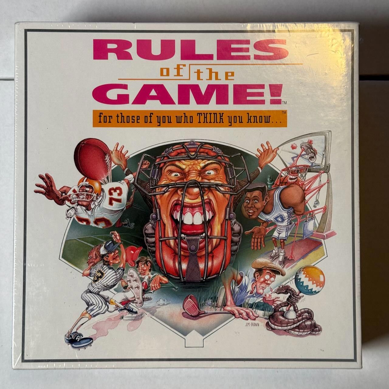 Designer VTG Rules of the Game Trivia Board Game Poole 1995 SEALED Size ONE SIZE - 6 Thumbnail