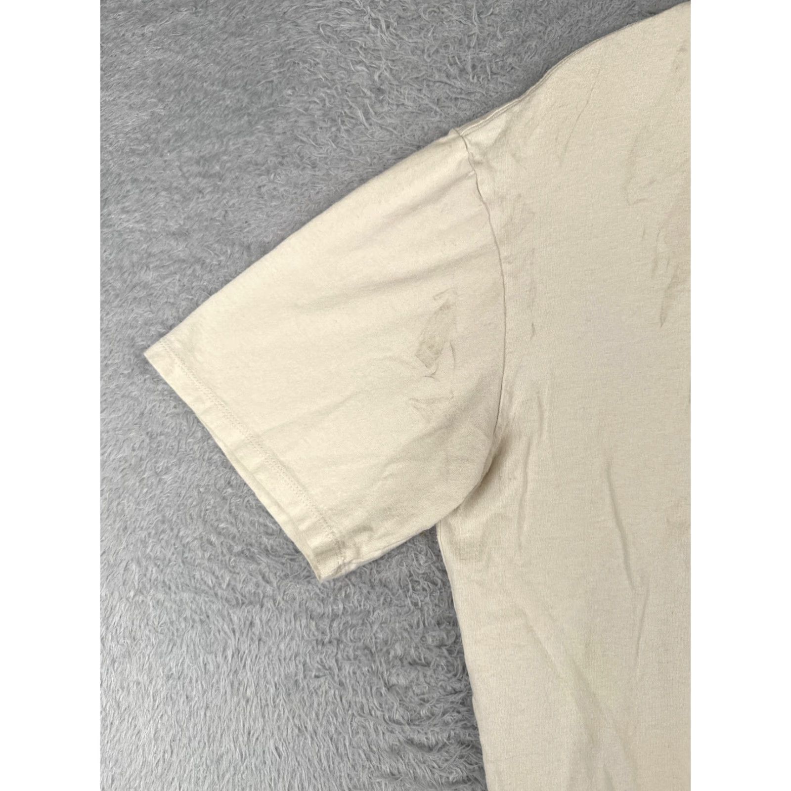 Patagonia Patagonia Shirt Men Large Ivory Cotton Short Sleeve Logo T-Shirt Mens Size US L / EU 52-54 / 3 - 3 Thumbnail