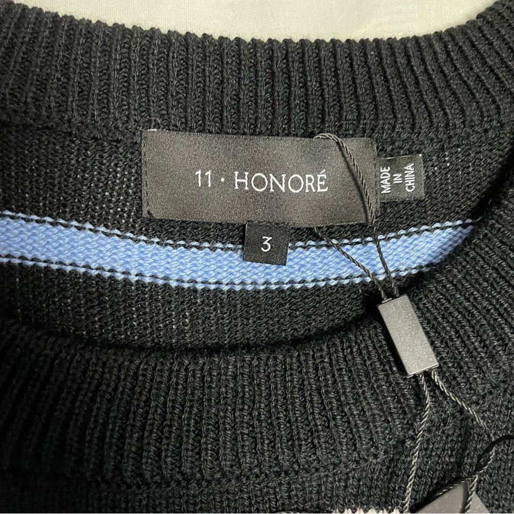 Other NWT New $168 11 HONORÉ Emily Stripe Wool Blend Sweater Size Size XXL / US 16-18 / IT 52-54 - 9 Thumbnail