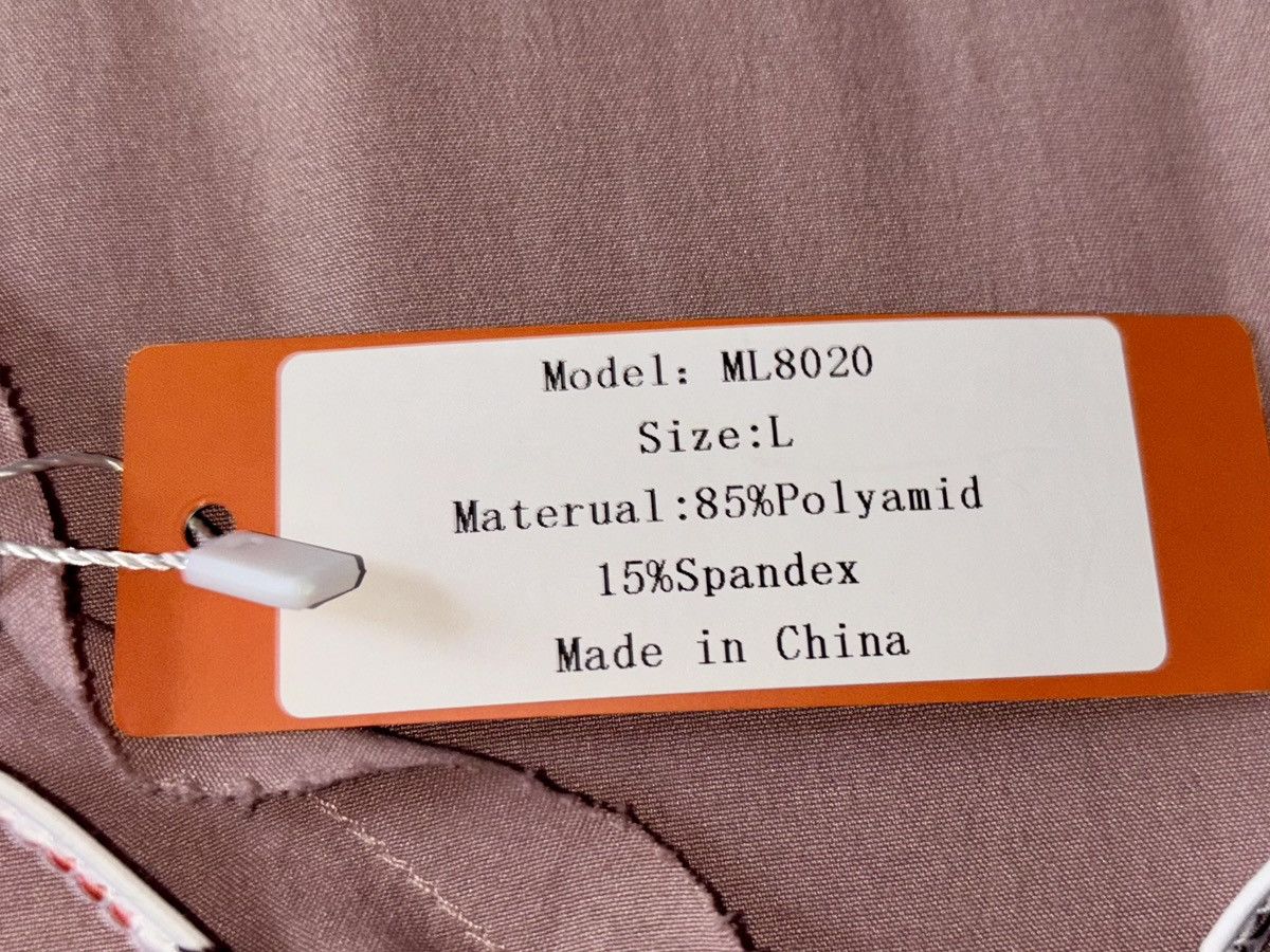 Other Macolily Orange White Floral Tie Back Bikini Top Sz L NWT Size L / US 10 / IT 46 - 7 Thumbnail