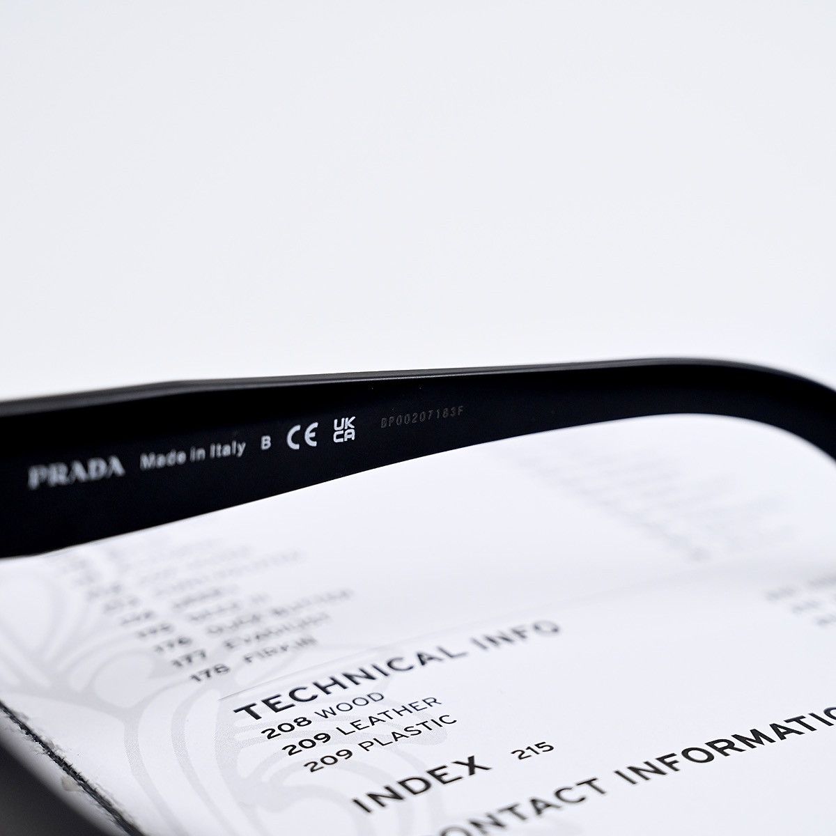 Prada PRADA 0PR 19WS SUNGLASSES Size ONE SIZE - 6 Thumbnail