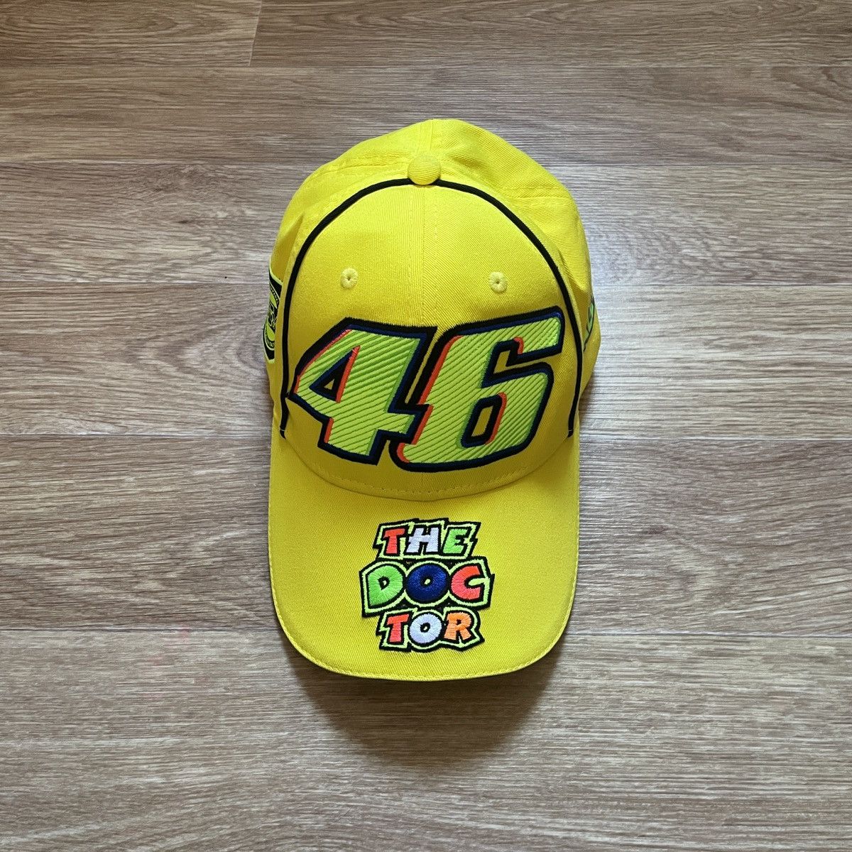 Other VR46 The Doctor Valentino Rossi Racing Yellow Baseball Cap Size ONE SIZE - 2 Thumbnail