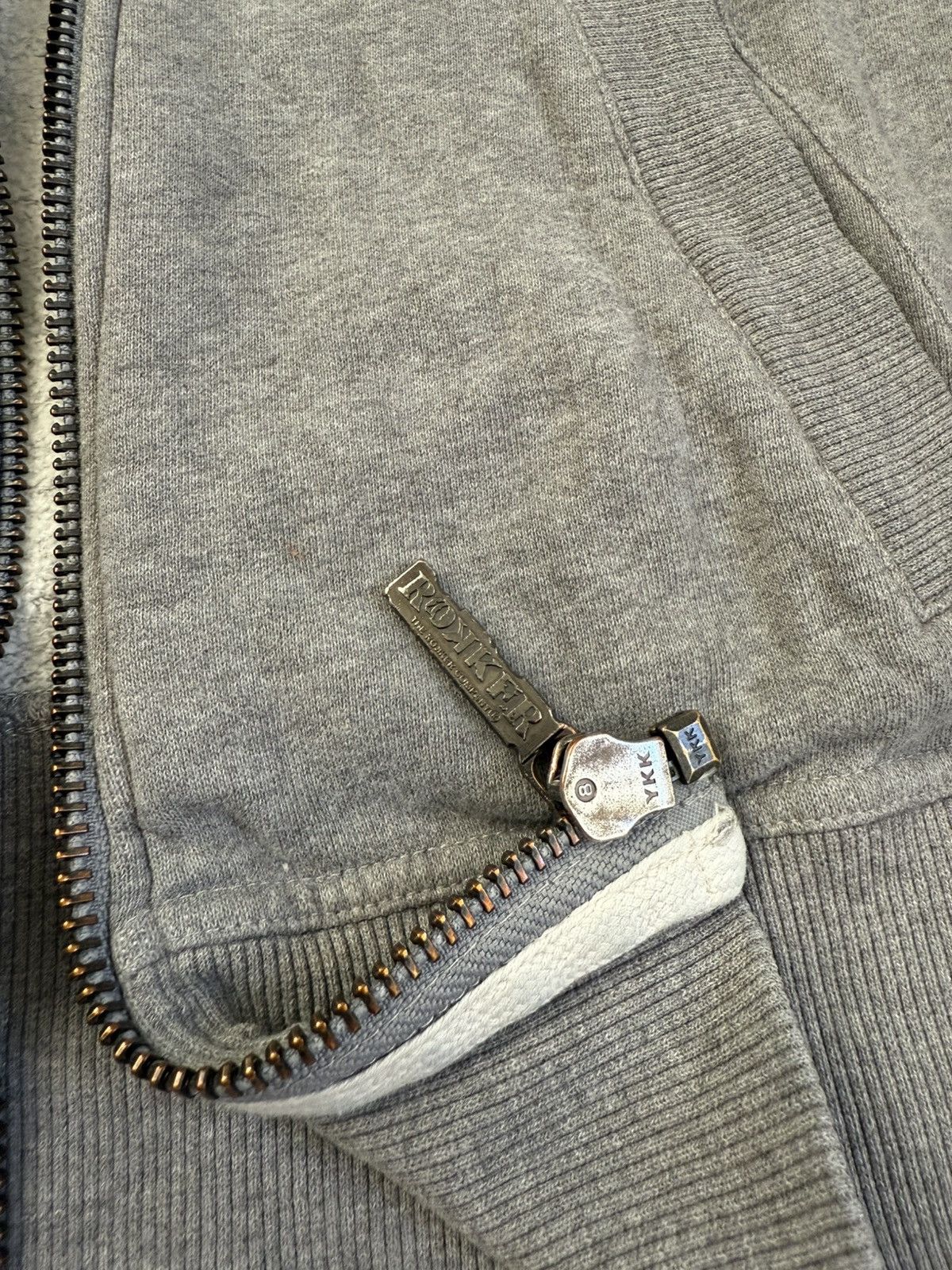 20471120 × Hysteric Glamour × Le Grande Bleu (L.G.B.) Vintage LGB If Six Was Nine Style Faux Fur Zip Hoodie Jacket Size M / US 6-8 / IT 42-44 - 7 Thumbnail