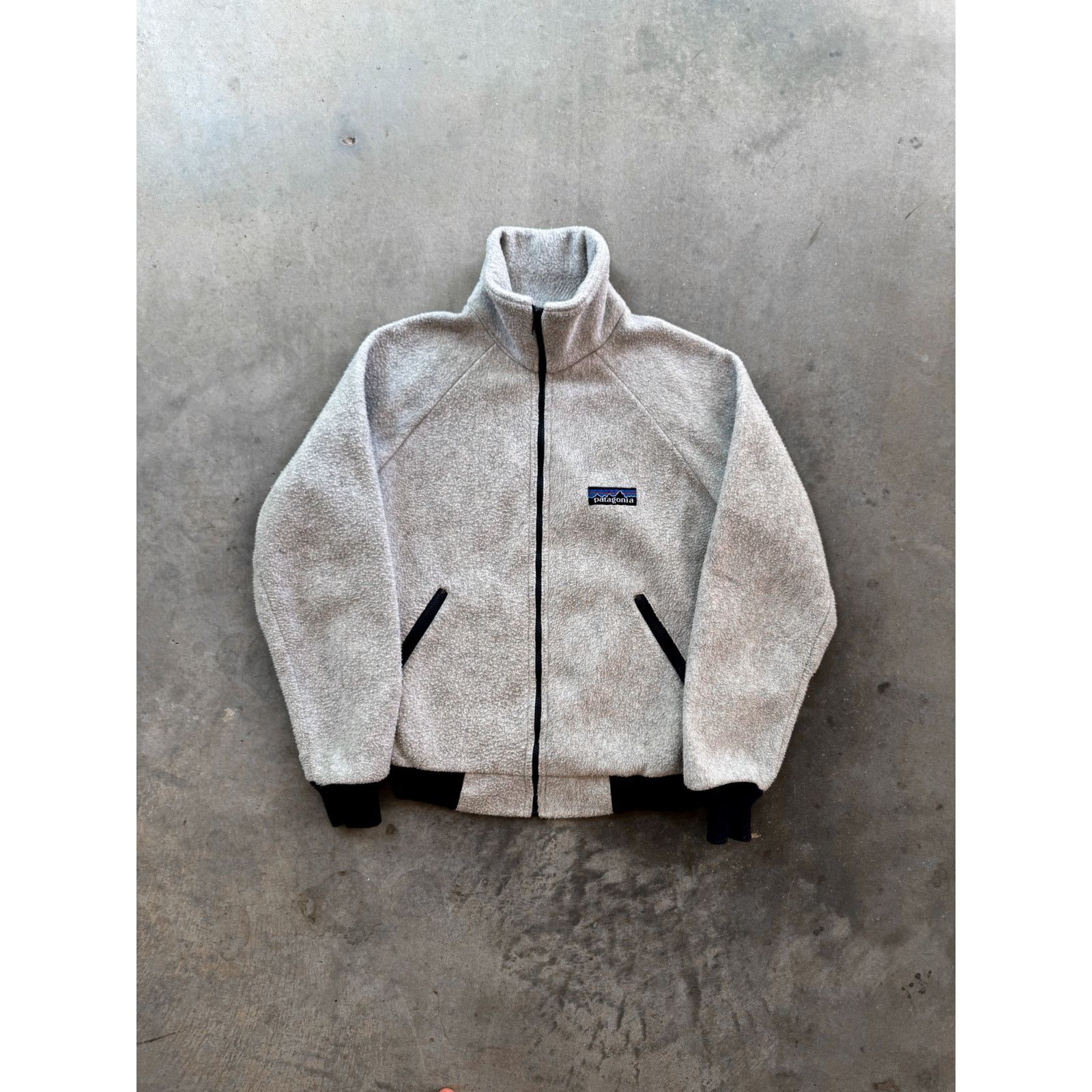 Vintage 1980s Patagonia Fleece Jacket Size L Size L / US 10 / IT 46 - 1 Thumbnail