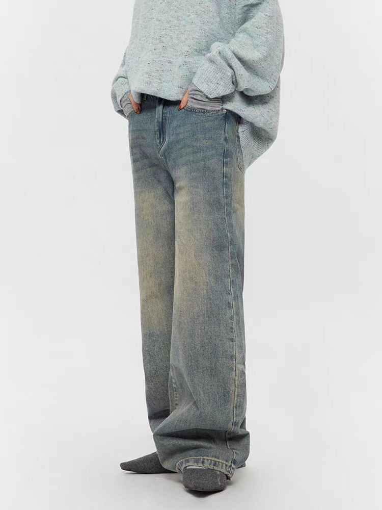 Jean × Vintage Vintage high street hip hop Y2K baggy jeans Size US 28 / EU 44 - 1 Thumbnail