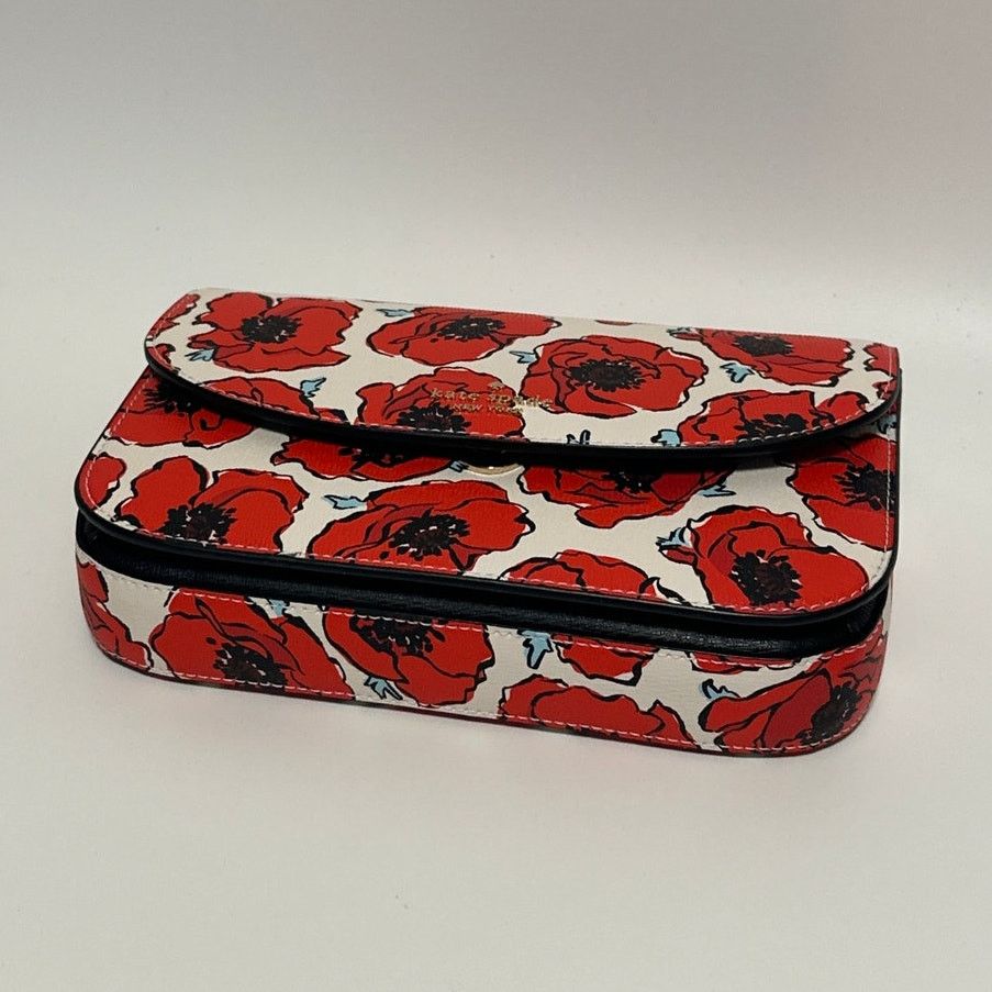 Kate Spade Kate Spade Kristi Chain Flap Floral Crossbody Bag NWOT Size ONE SIZE - 7 Thumbnail