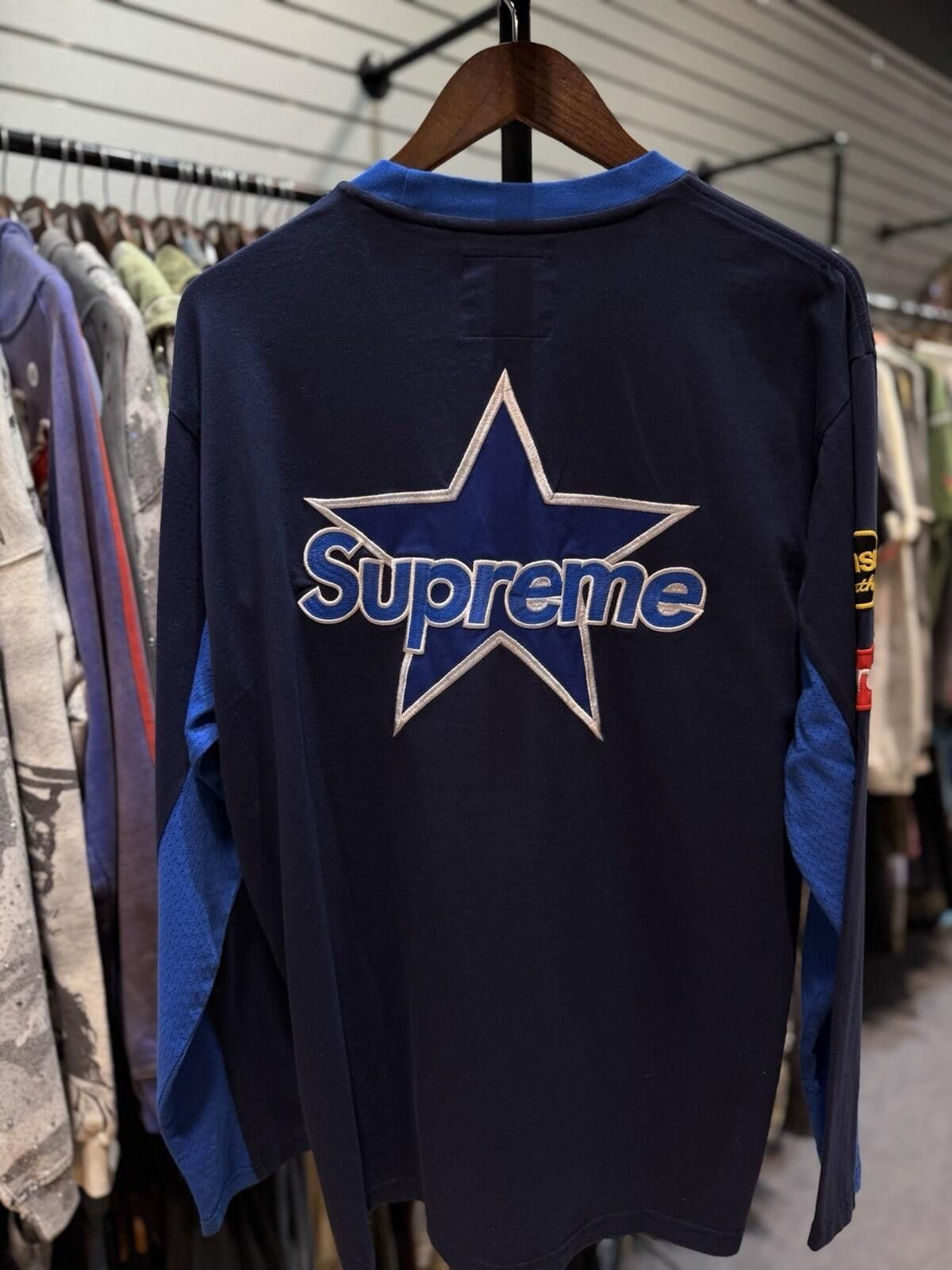 Supreme Supreme Vanson Leathers L/S Top Longsleeve Jersey Large Size US L / EU 52-54 / 3 - 3 Thumbnail