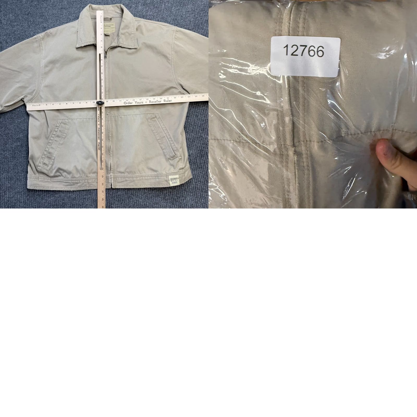 American Eagle Outfitters VTG American Eagle Outfitters Jacket Mens XL Beige Khaki Bomber Twill Pocketed Casual Camouflage? (no) Size US XL / EU 56 / 4 - 9 Thumbnail