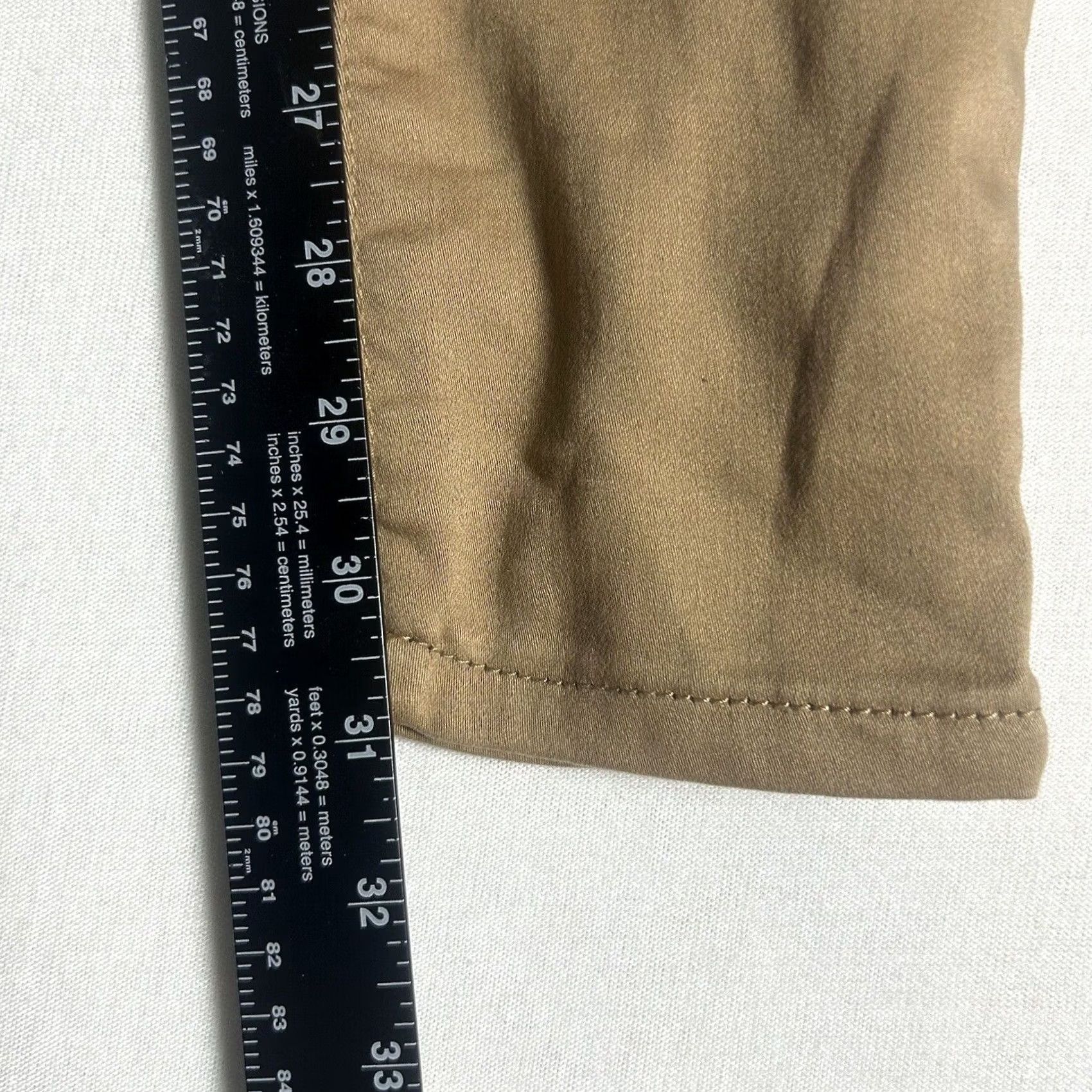 Forever 21 FOREVER 21 Pants Womens Size 28 Beige Tan Stretch Waist Chino Skinny Mid Rise Size 28" / US 6 / IT 42 - 6 Thumbnail