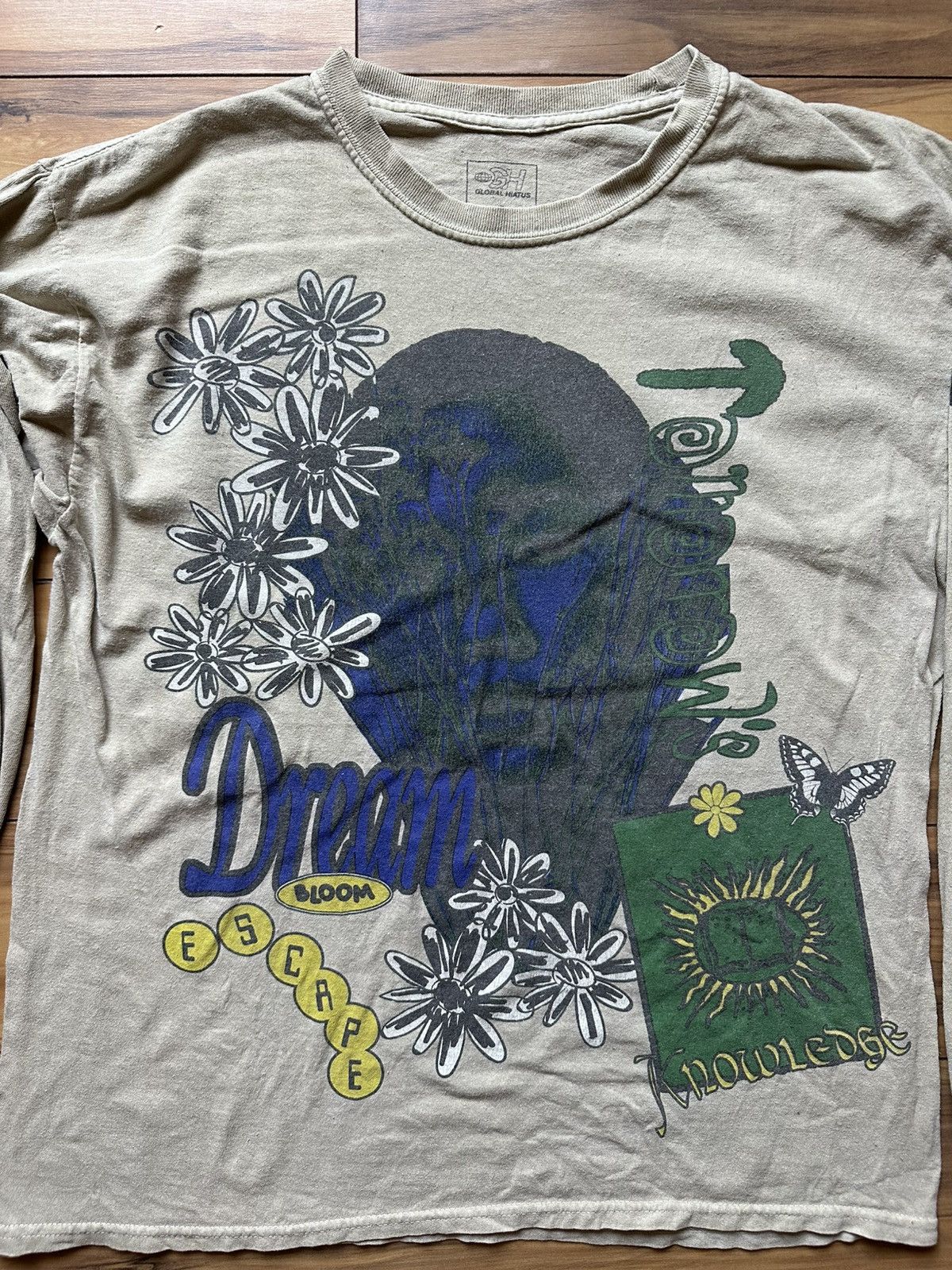 Other Dream Bloom Escape Graphic Long Sleeve Shirt Size M / US 6-8 / IT 42-44 - 2 Thumbnail