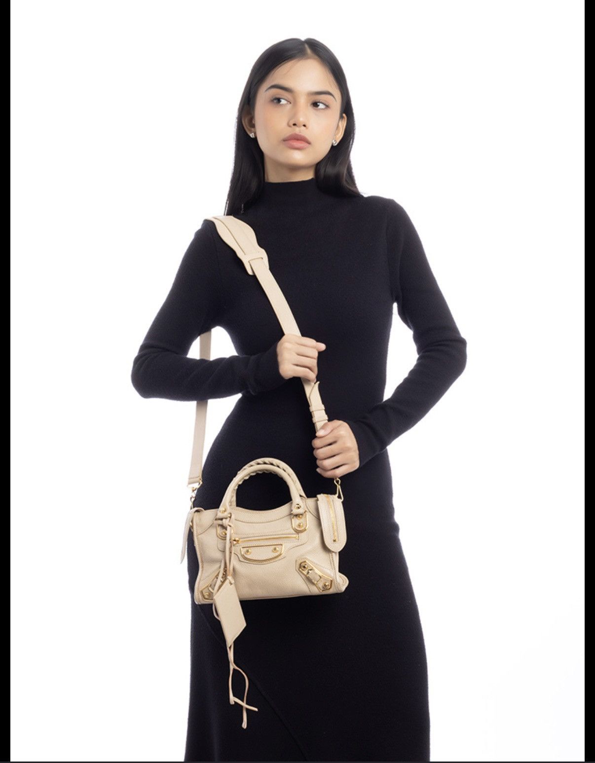 Balenciaga Balenciaga mini City lambskin Giant studded Size ONE SIZE - 14 Thumbnail