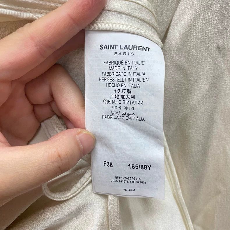 Saint Laurent Paris Saint Laurent Beige Hooded Trench Coat- Size US M / EU 48-50 / 2 - 4 Thumbnail