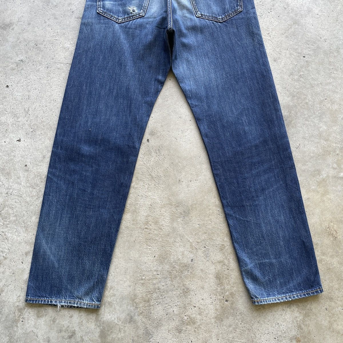 Japanese Brand W31x30💥 Japanese Brand GU Jeans Faded Denim Pants Size US 31 - 9 Thumbnail