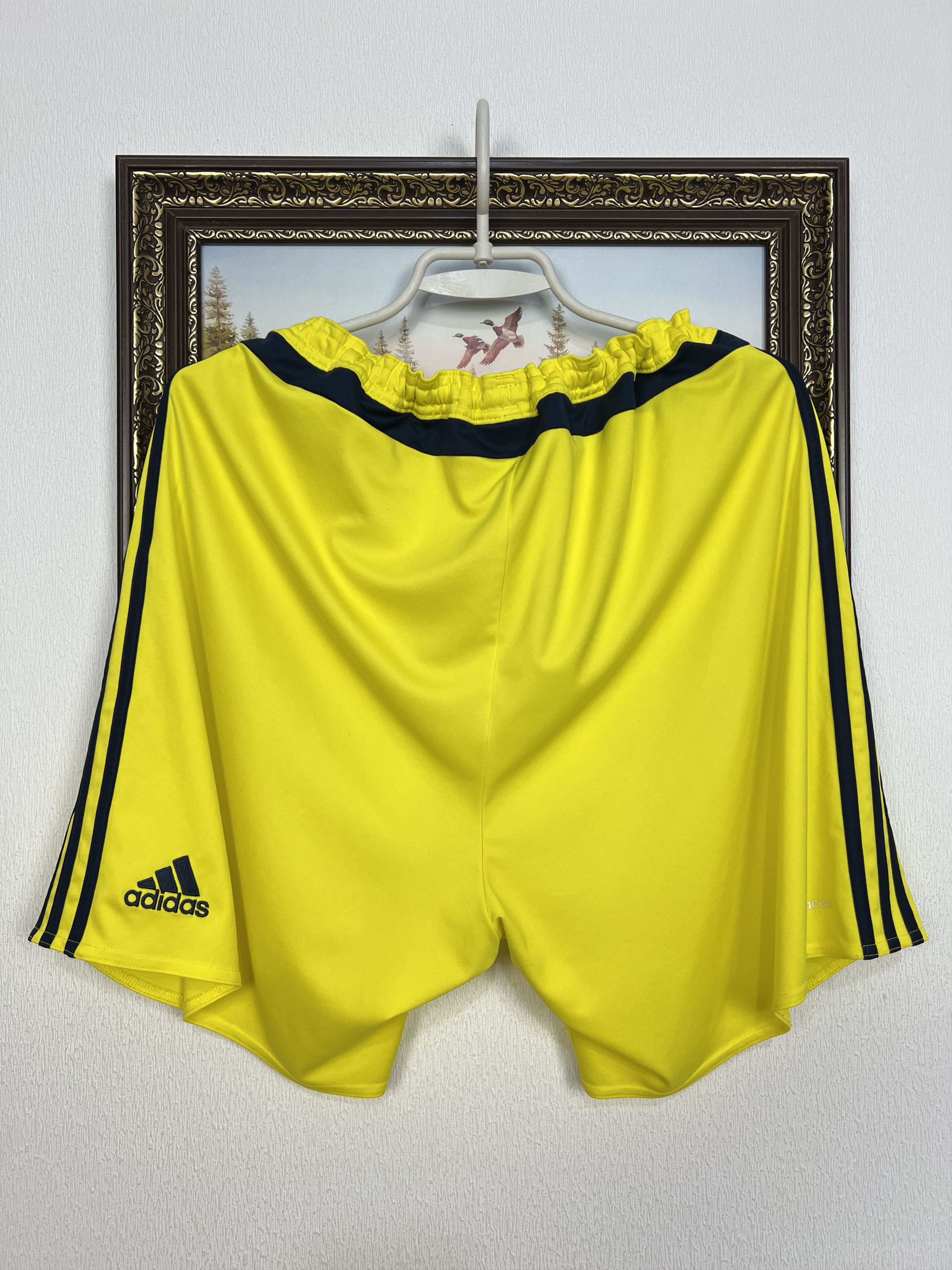 Adidas Adidas Colombia Football Shorts Soccer Athletic National Size US 34 / EU 50 - 9 Thumbnail
