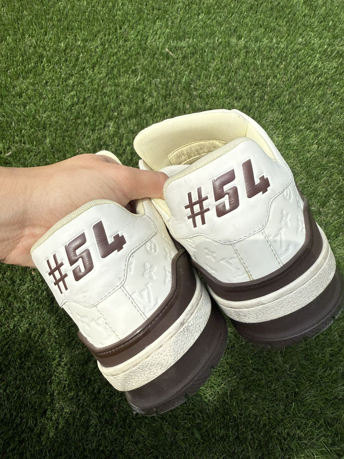 Louis Vuitton × Tyler The Creator Louis Vuitton X Tyler the Creator LV Trainer Size US 8 / EU 41 - 11 Thumbnail