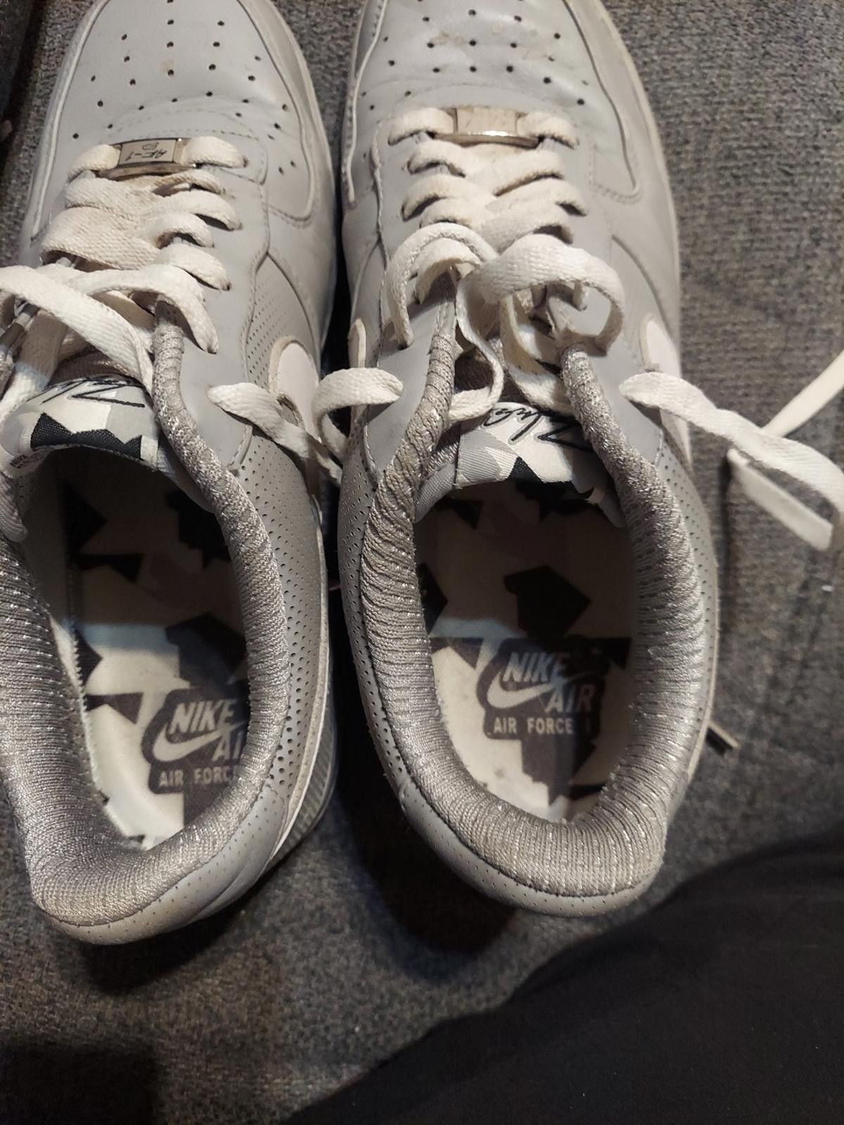 Nike Nike Air Force 1 Shoes Triple Mens Size 10 Tennis Shoes Size US 10 / IT 40 - 9 Thumbnail