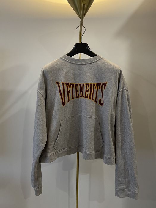 Vetements x clearance champion reversible hoodie