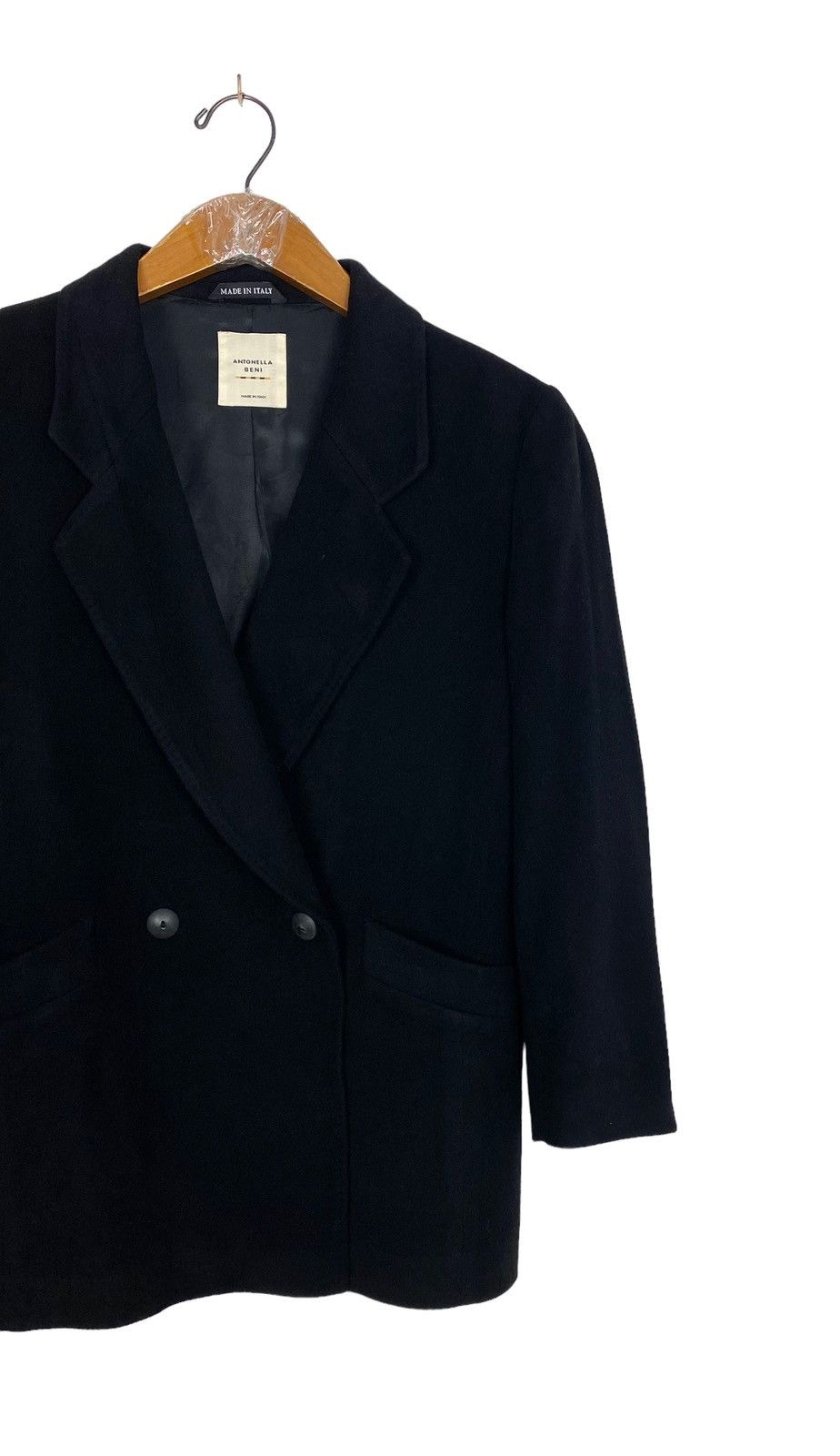 Vintage Rare‼️ Vintage Antonella Beni Pure Cashmere Coat Made Italy Size M / US 6-8 / IT 42-44 - 3 Thumbnail
