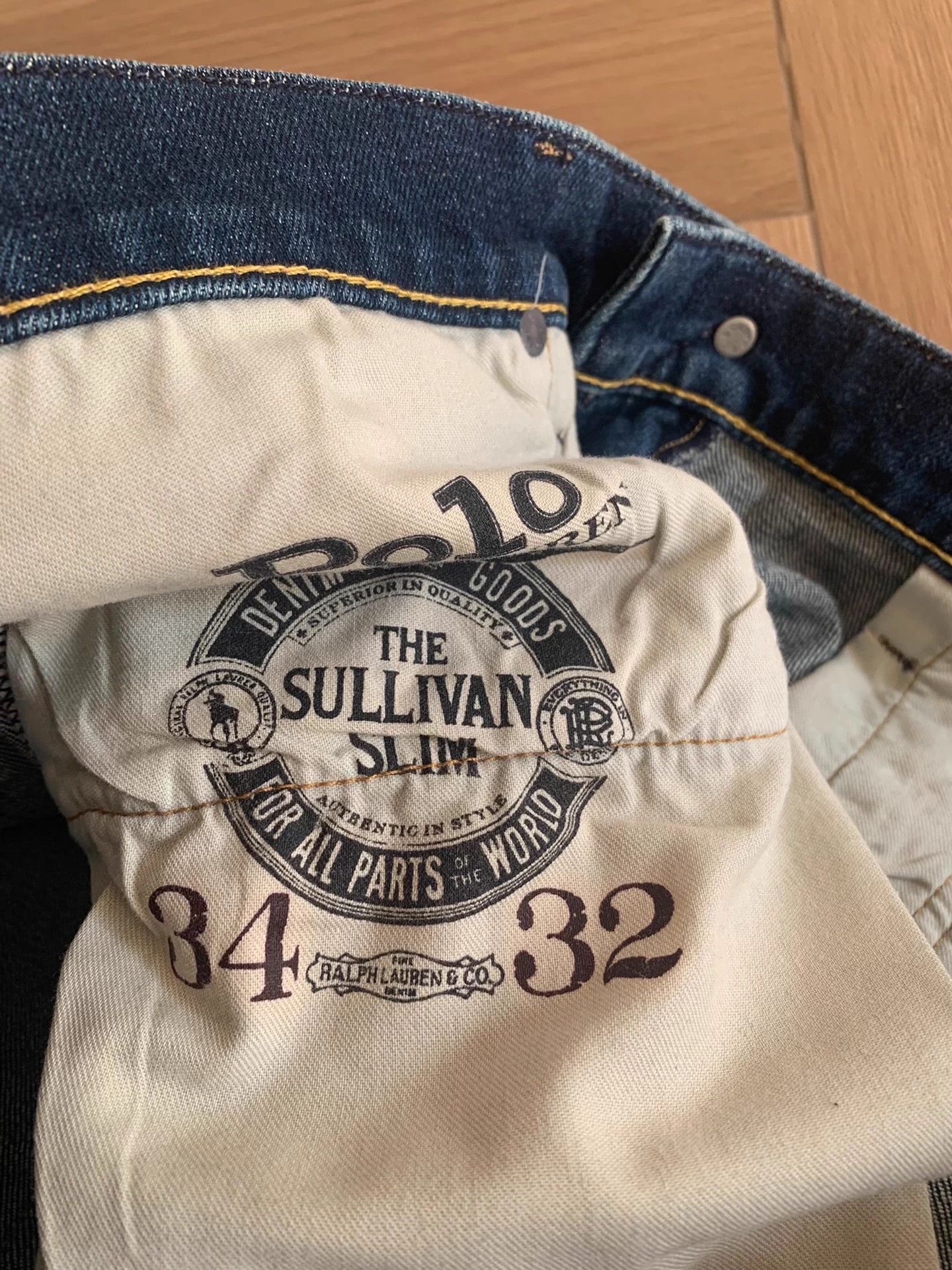 Polo Ralph Lauren Polo Ralph Lauren Sullivan Slim 34-32 Distressed Jeans Size US 34 / EU 50 - 7 Thumbnail