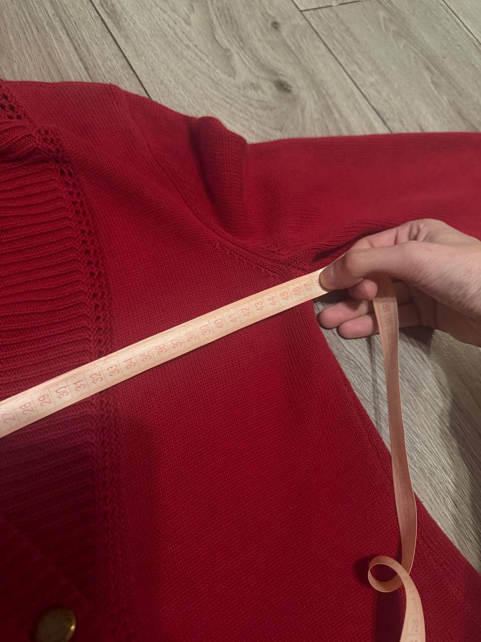 Lauren Ralph Lauren Lauren Ralph Lauren Mock Neck Cardigan Sweater Red Size M Size M / US 6-8 / IT 42-44 - 7 Thumbnail