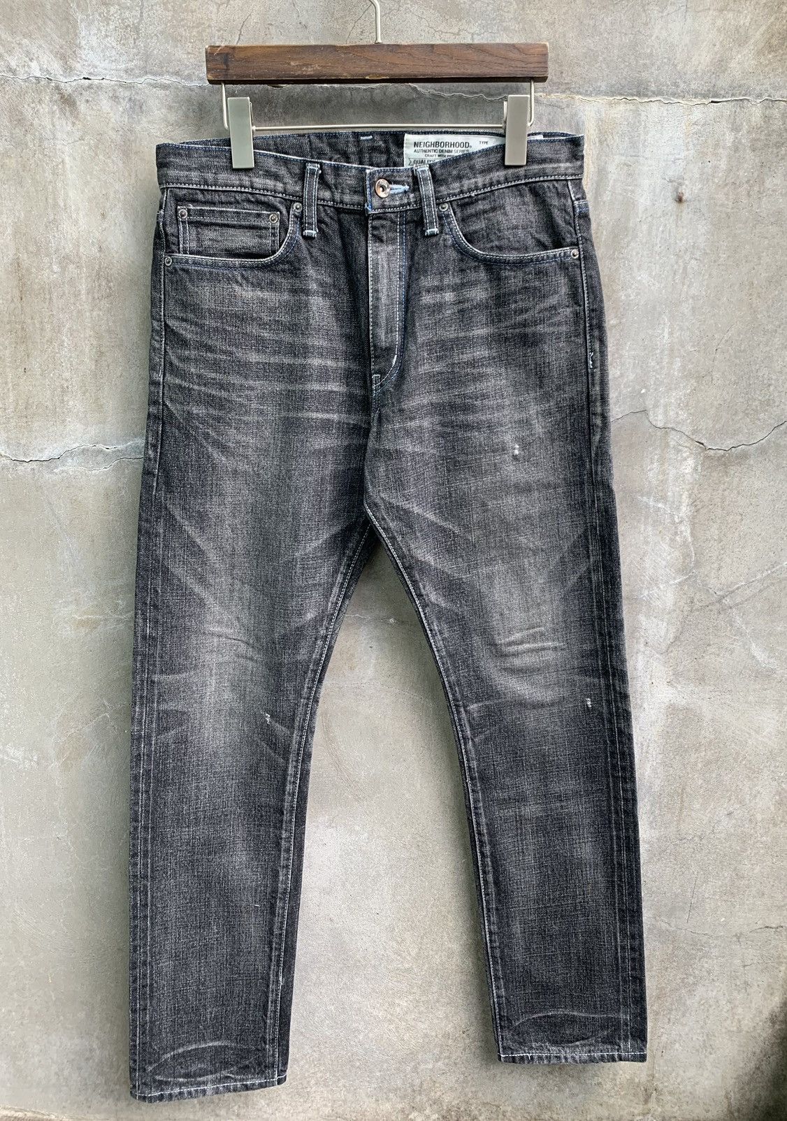 Neighborhood Deep Narrow Selvedge Jeans Size US 32 / EU 48 - 1 Thumbnail