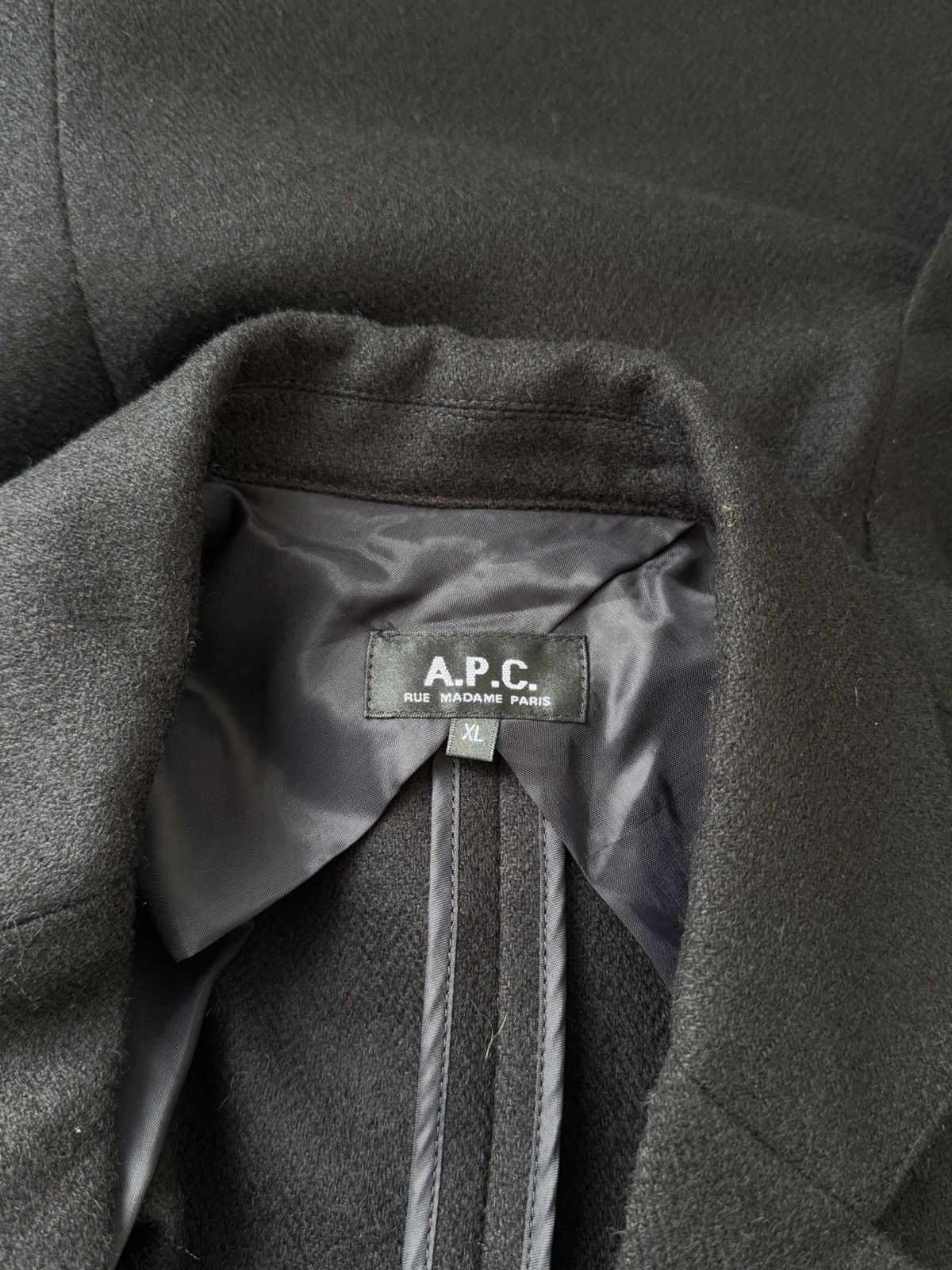 A.P.C. A.P.C Tweed Wool Blazer Jacket Size US XL / EU 56 / 4 - 7 Thumbnail